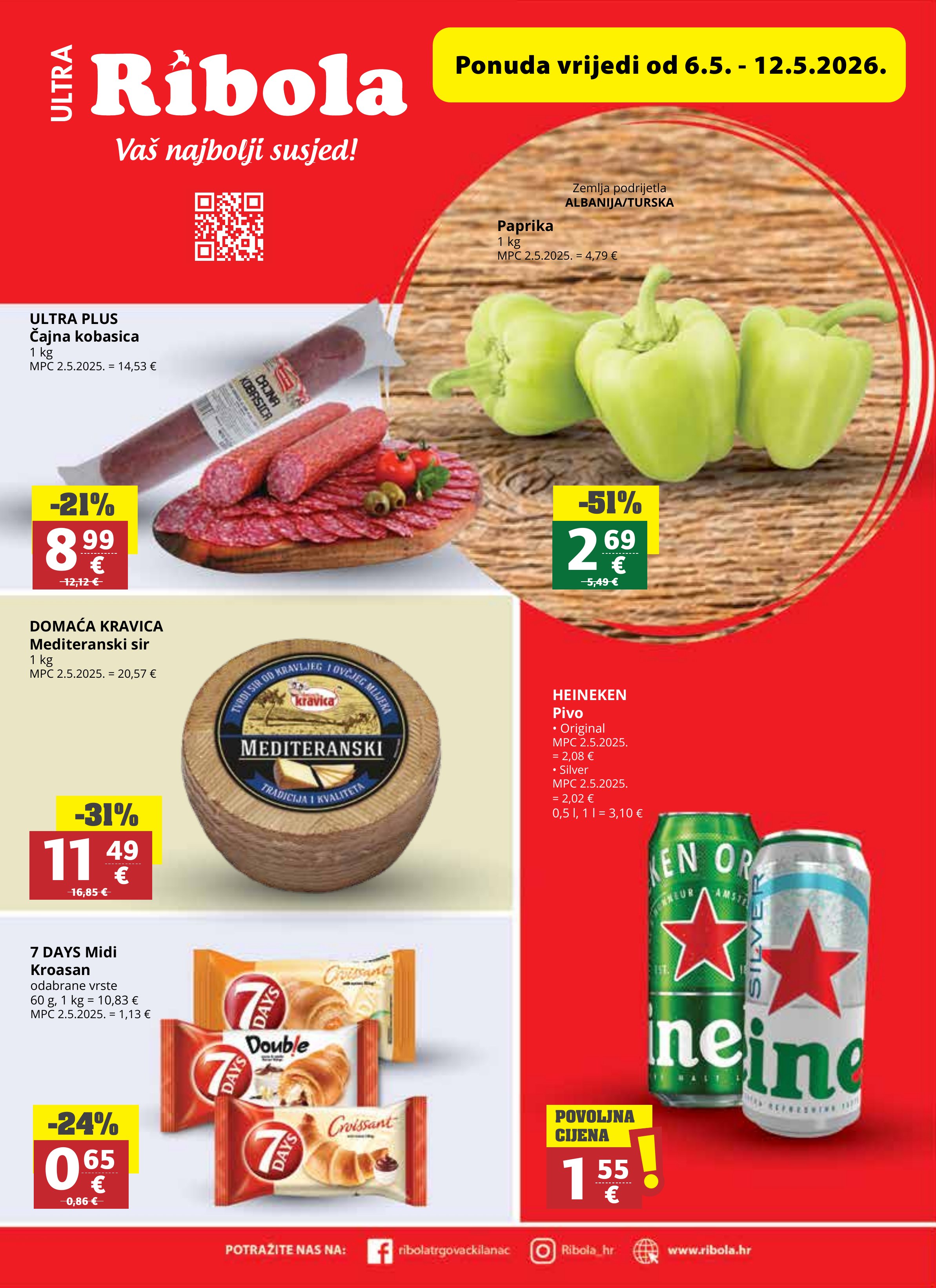 Ribola katalog — stranica 1 (vrijedi 06. 05. 2026.–12. 05. 2026.)