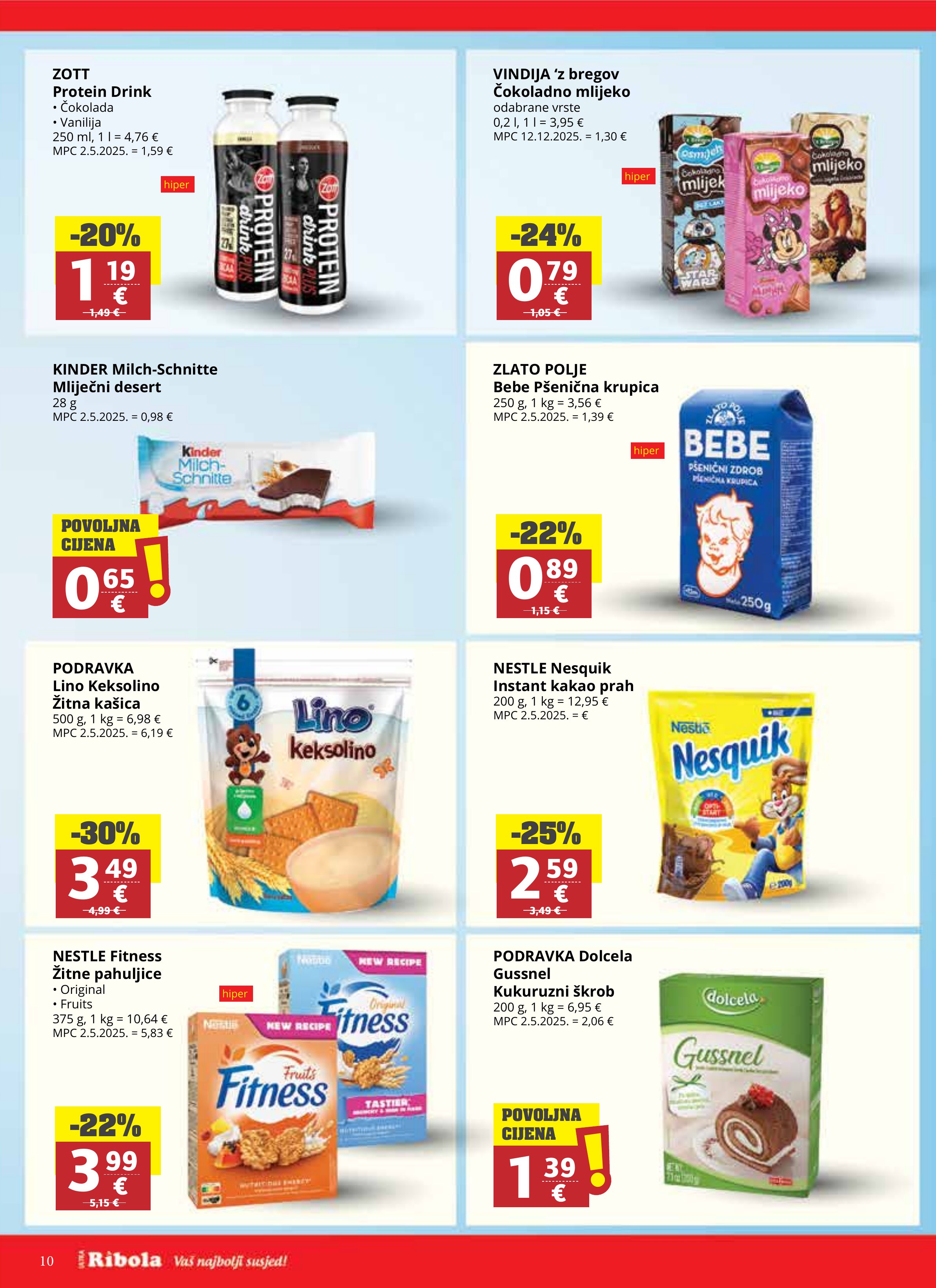 Ribola katalog — stranica 10 (vrijedi 06. 05. 2026.–12. 05. 2026.)