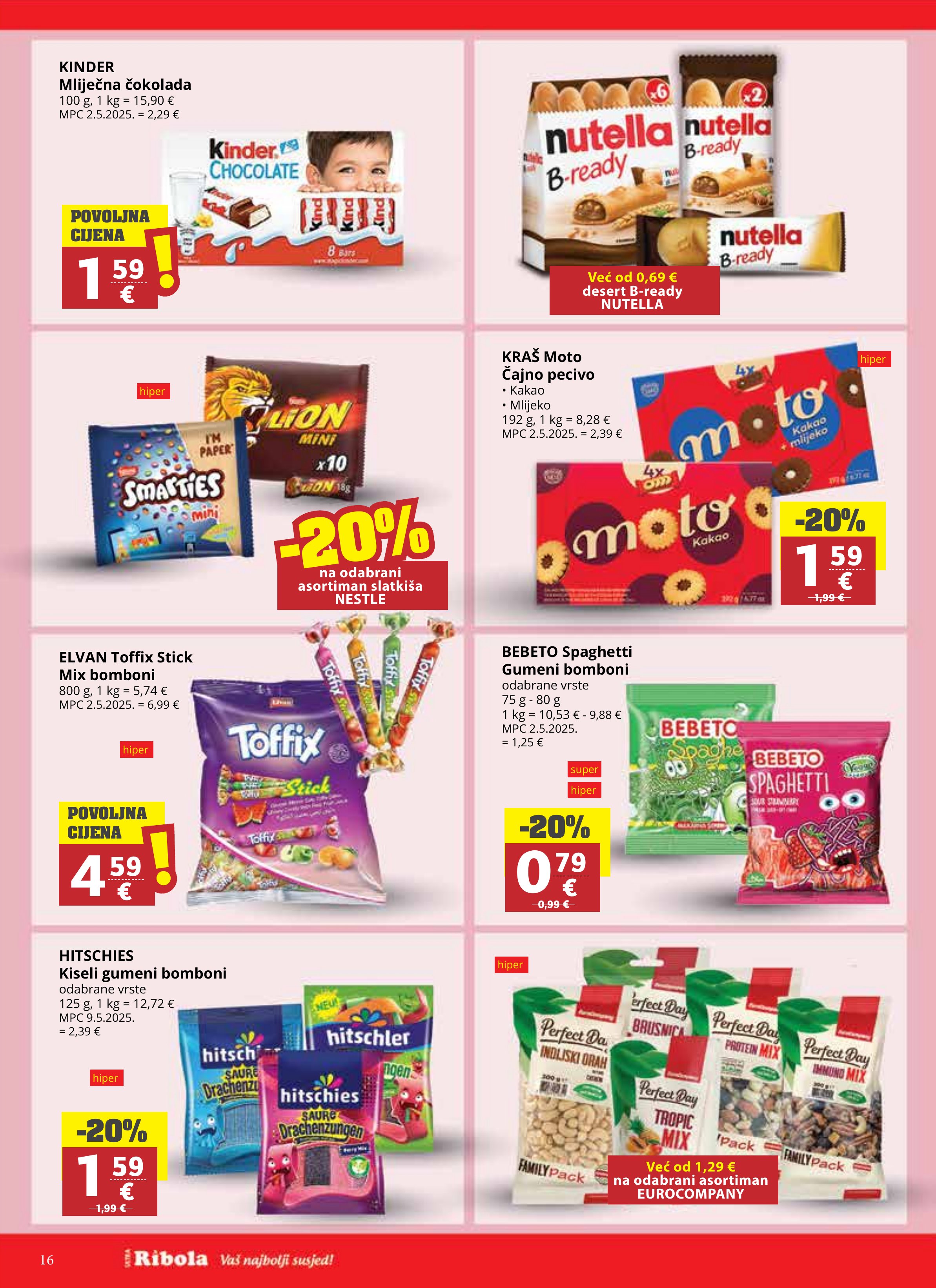 Ribola katalog — stranica 16 (vrijedi 06. 05. 2026.–12. 05. 2026.)