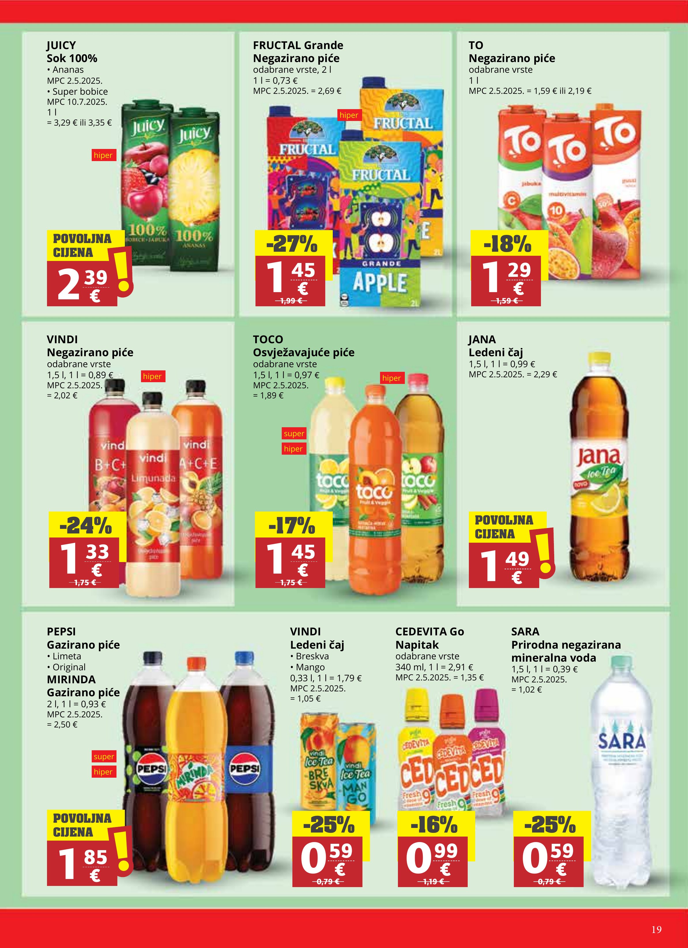 Ribola katalog — stranica 19 (vrijedi 06. 05. 2026.–12. 05. 2026.)