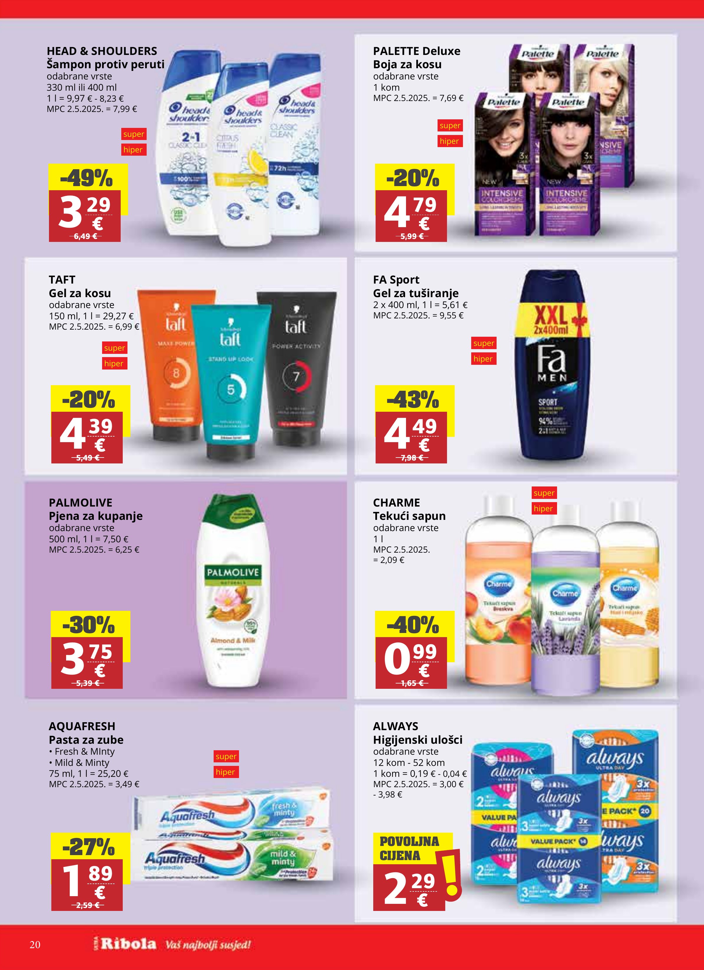Ribola katalog — stranica 20 (vrijedi 06. 05. 2026.–12. 05. 2026.)