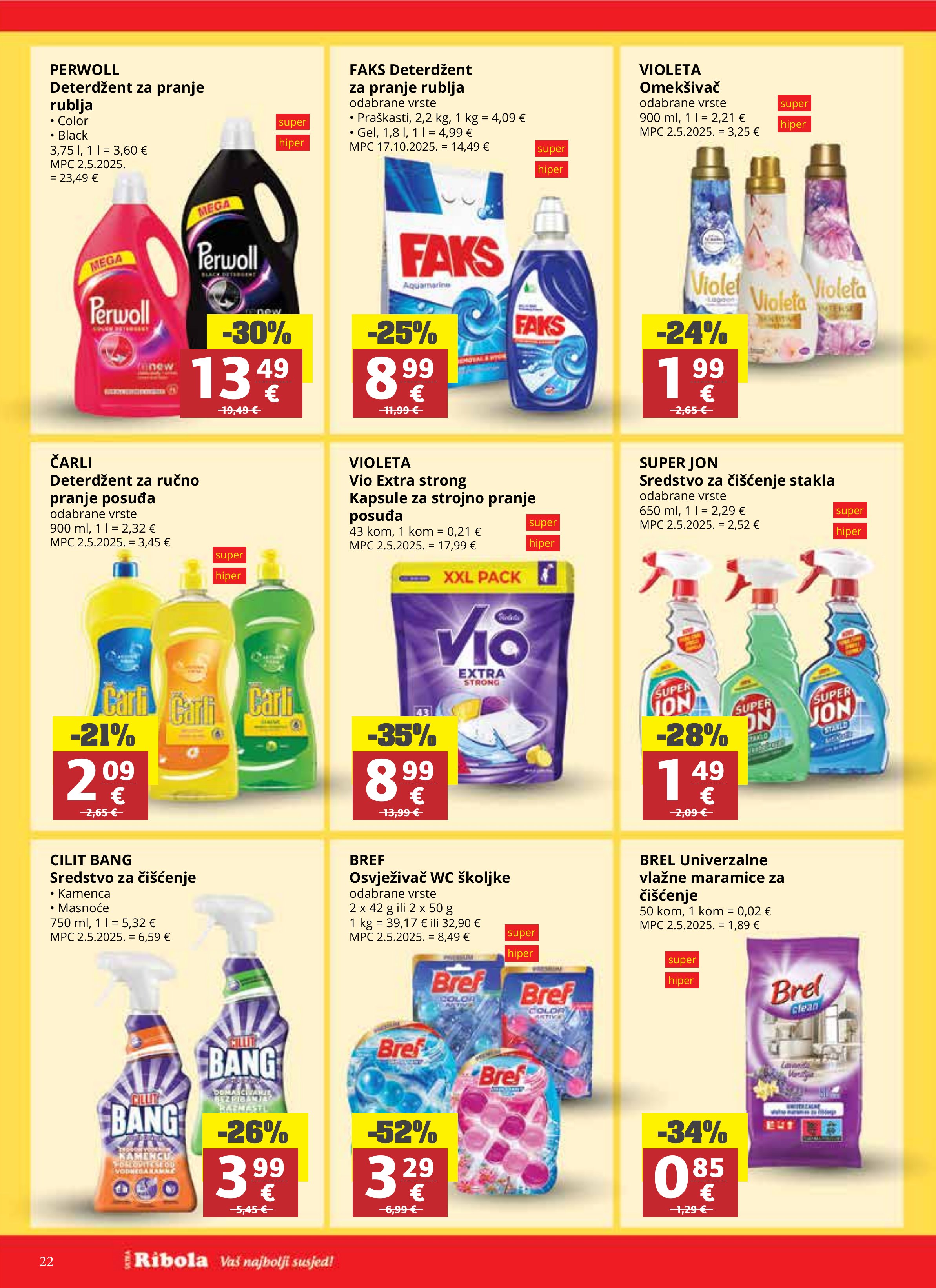 Ribola katalog — stranica 22 (vrijedi 06. 05. 2026.–12. 05. 2026.)