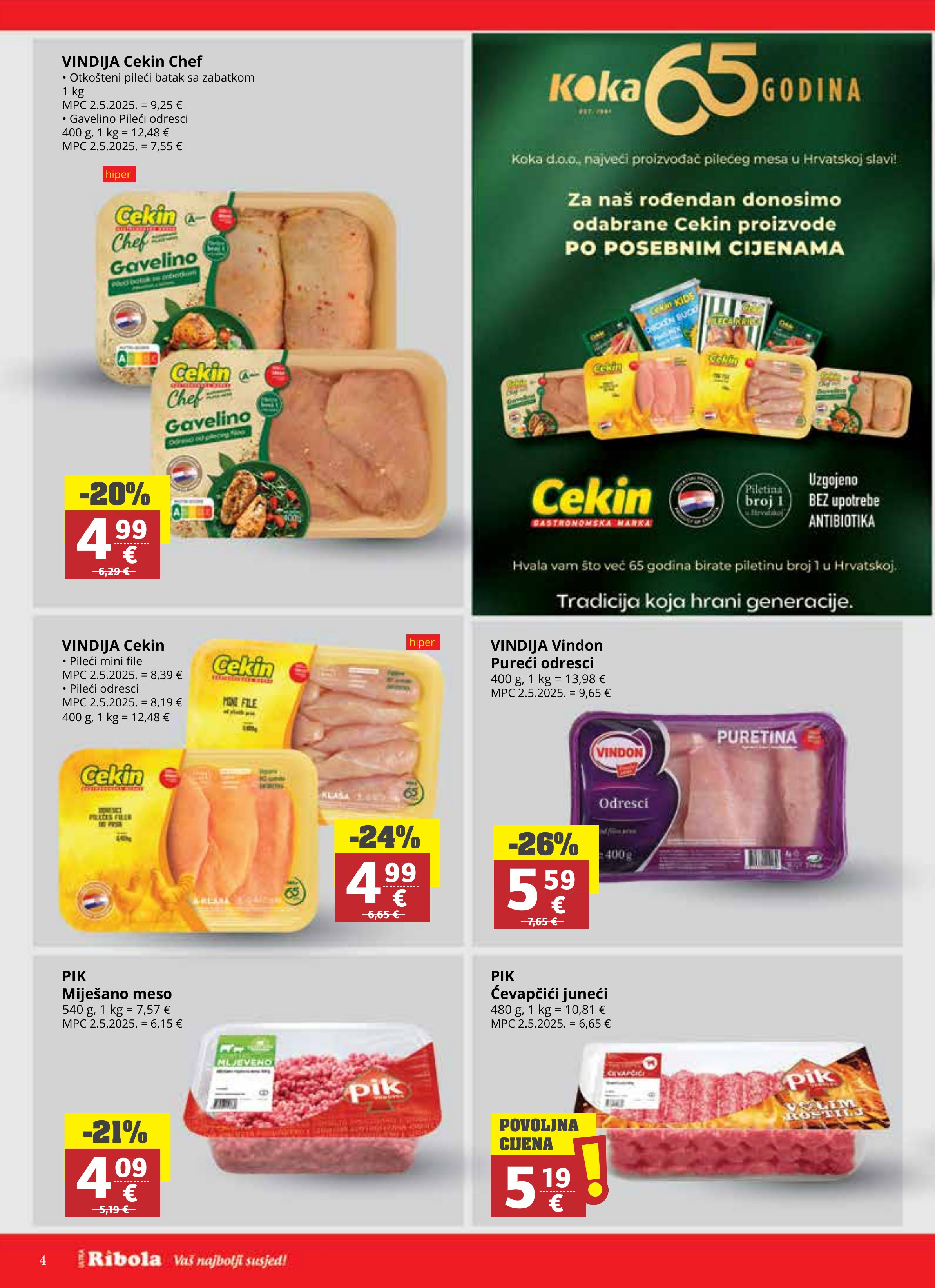 Ribola katalog — stranica 4 (vrijedi 06. 05. 2026.–12. 05. 2026.)