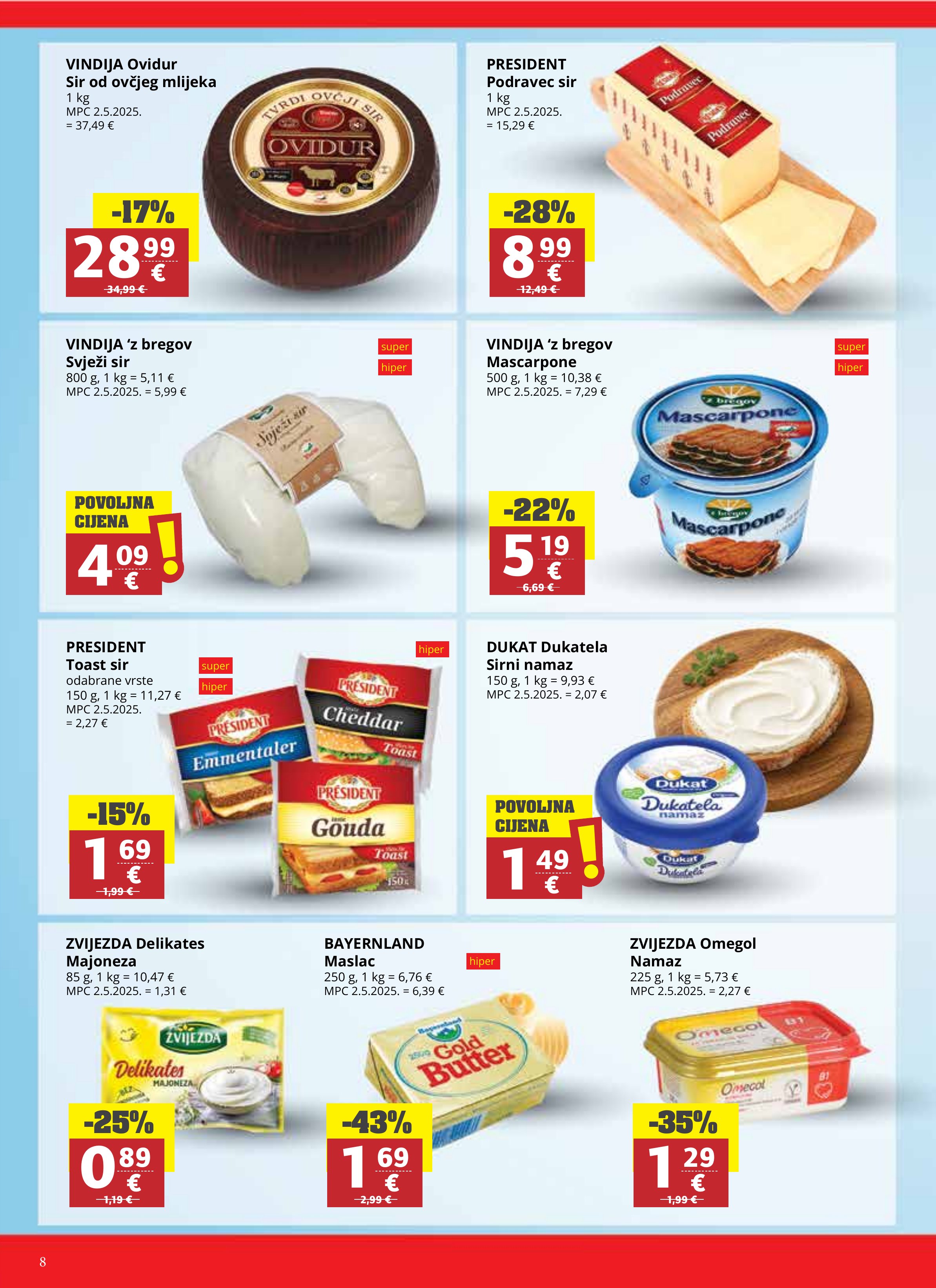 Ribola katalog — stranica 8 (vrijedi 06. 05. 2026.–12. 05. 2026.)