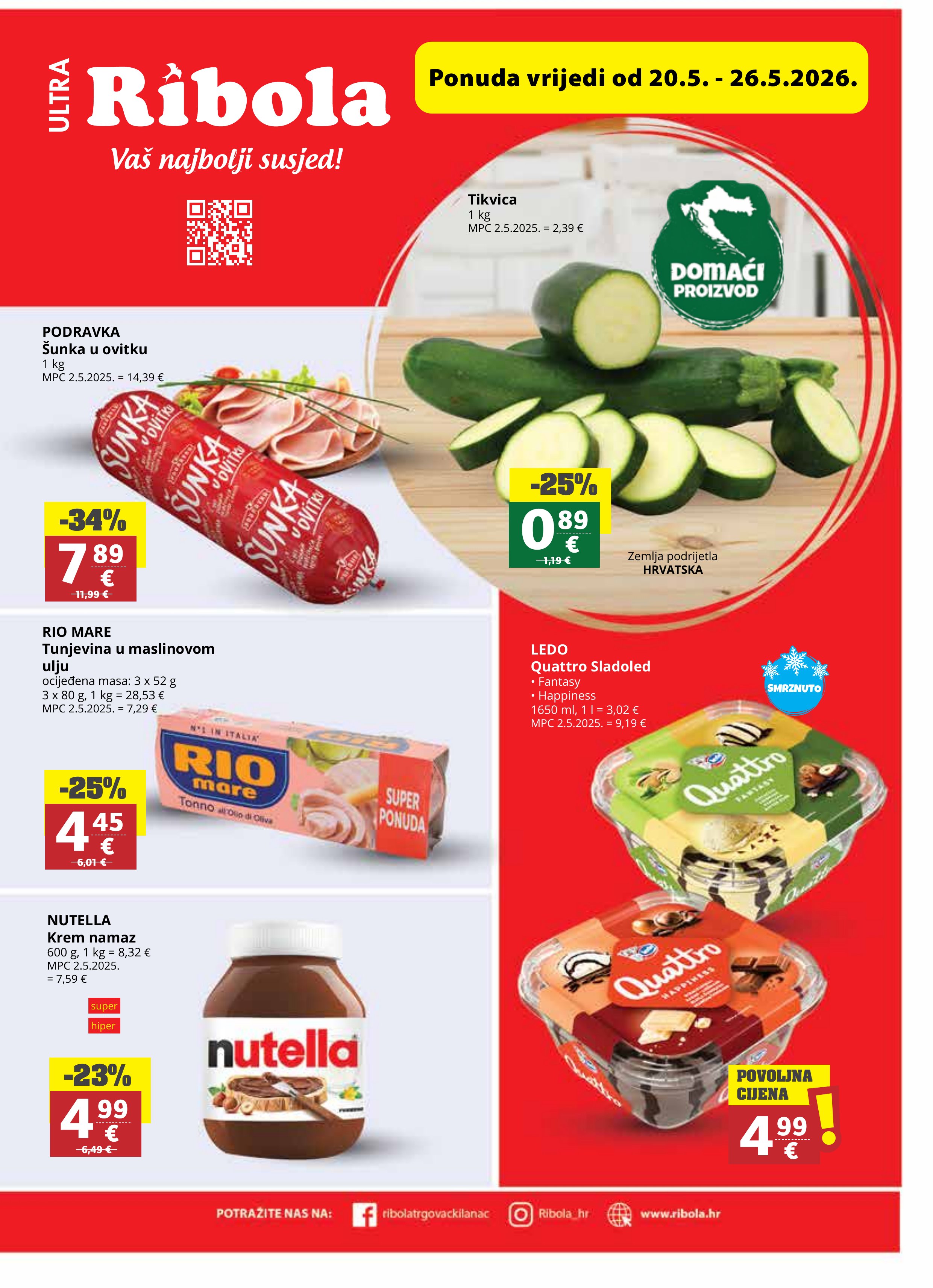 Ribola katalog — stranica 1 (vrijedi 20. 05. 2026.–26. 05. 2026.)