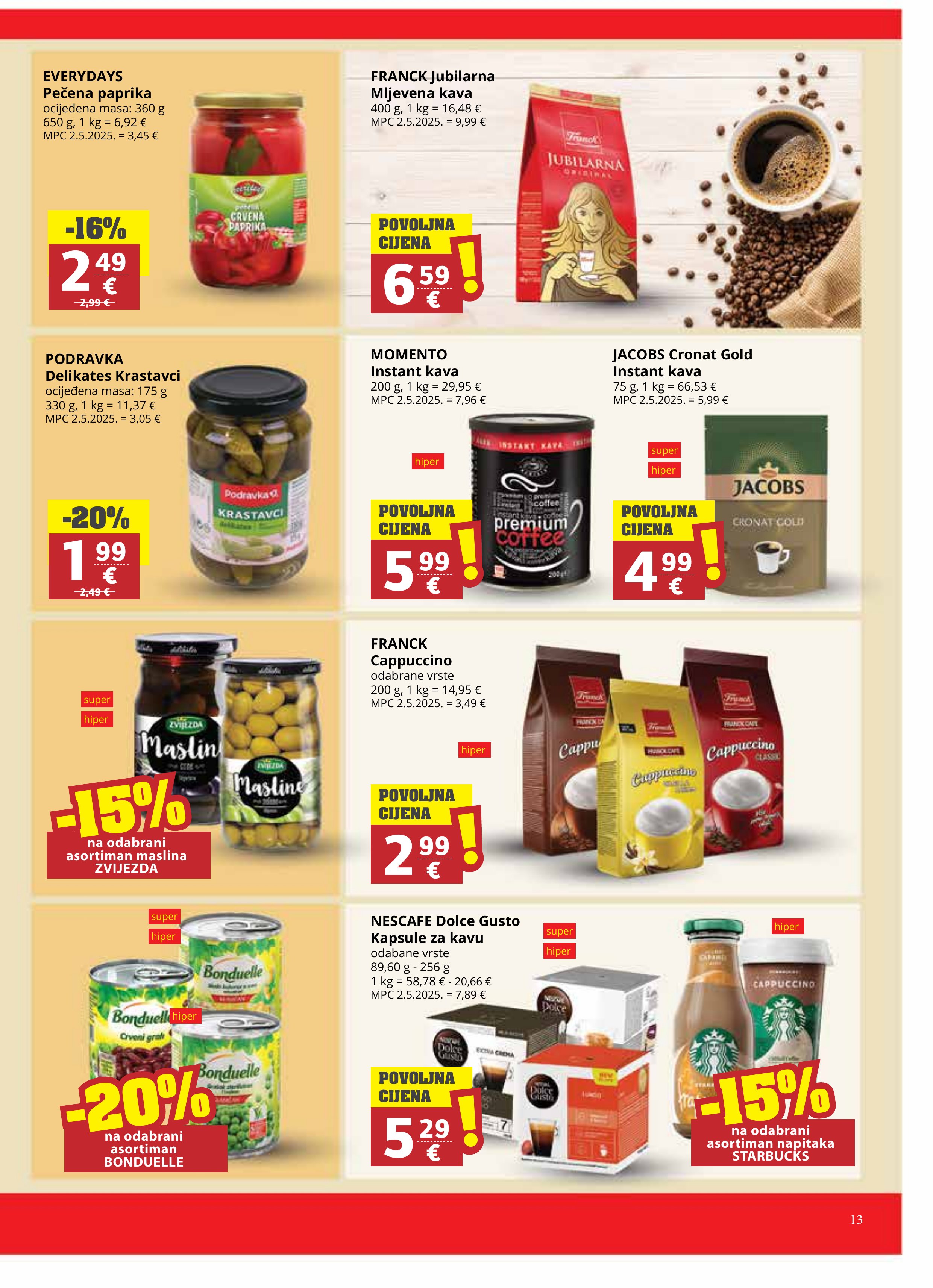 Ribola katalog — stranica 13 (vrijedi 20. 05. 2026.–26. 05. 2026.)