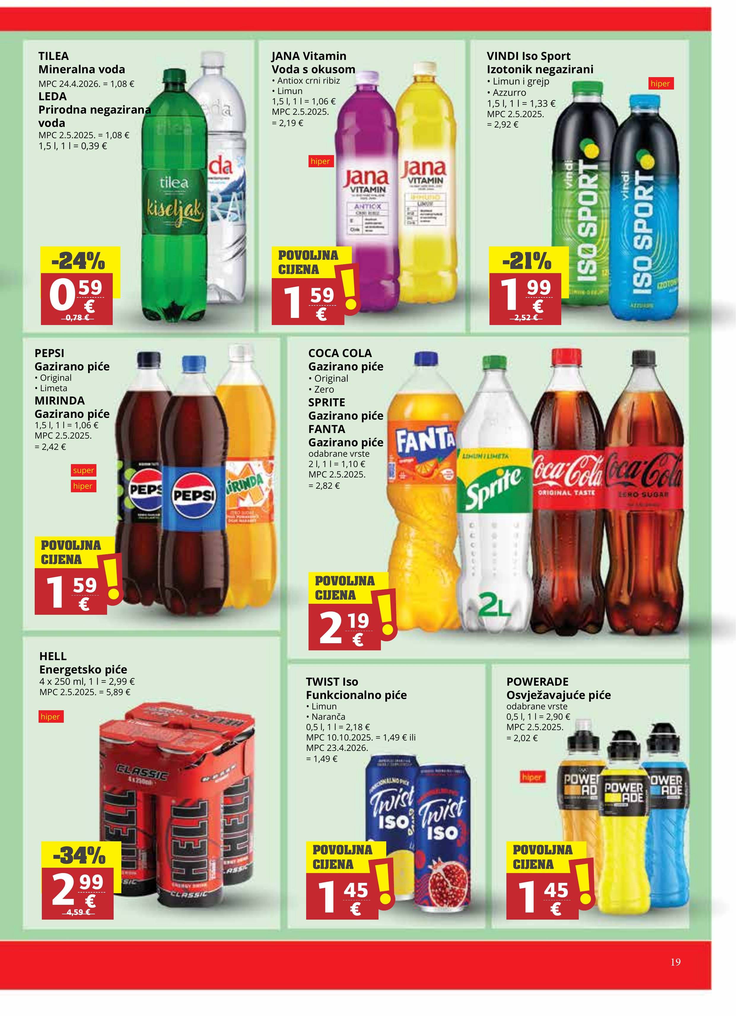 Ribola katalog — stranica 19 (vrijedi 20. 05. 2026.–26. 05. 2026.)