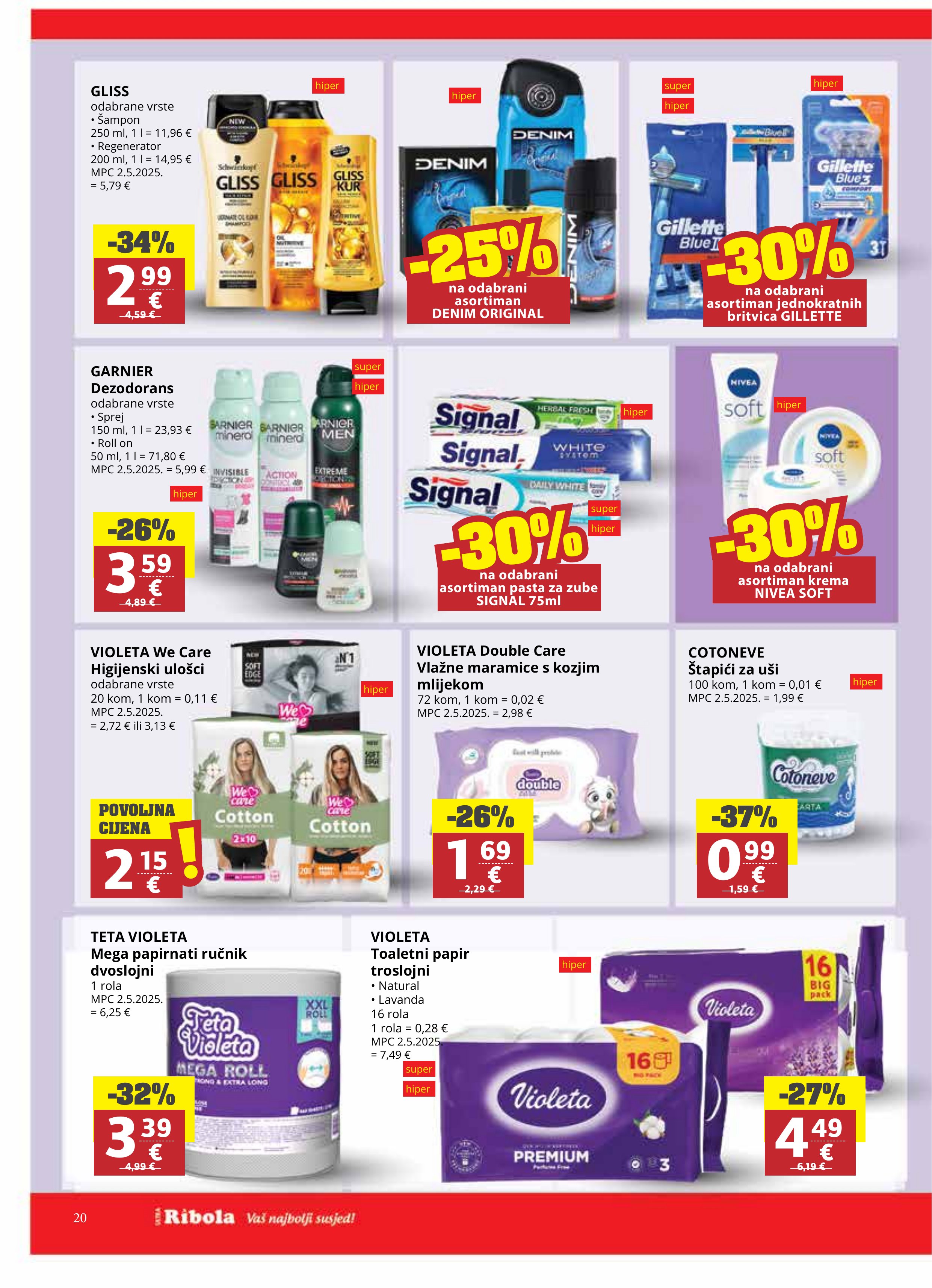 Ribola katalog — stranica 20 (vrijedi 20. 05. 2026.–26. 05. 2026.)