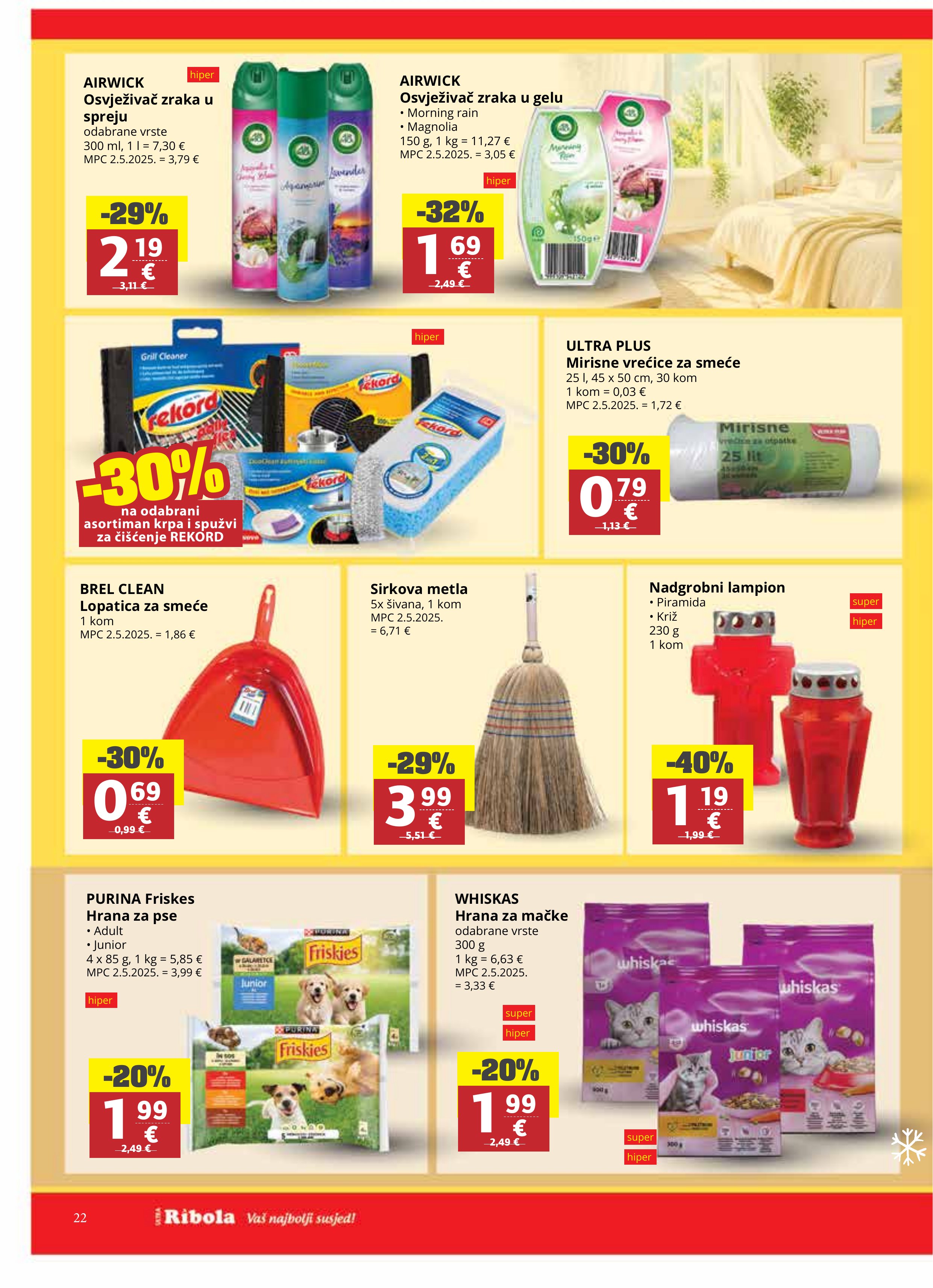 Ribola katalog — stranica 22 (vrijedi 20. 05. 2026.–26. 05. 2026.)