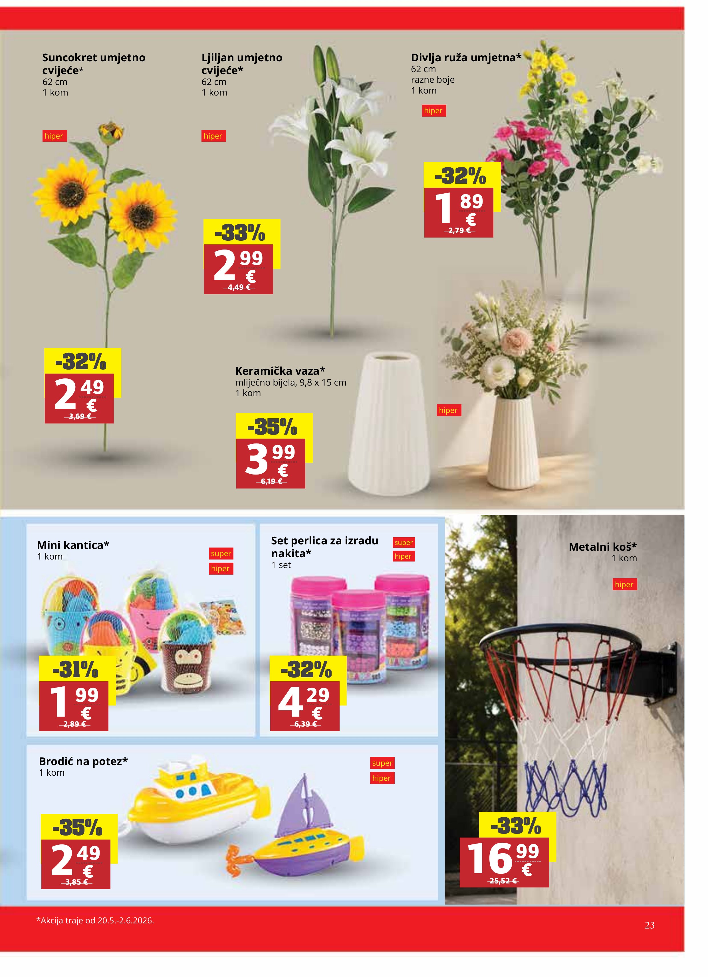 Ribola katalog — stranica 23 (vrijedi 20. 05. 2026.–26. 05. 2026.)