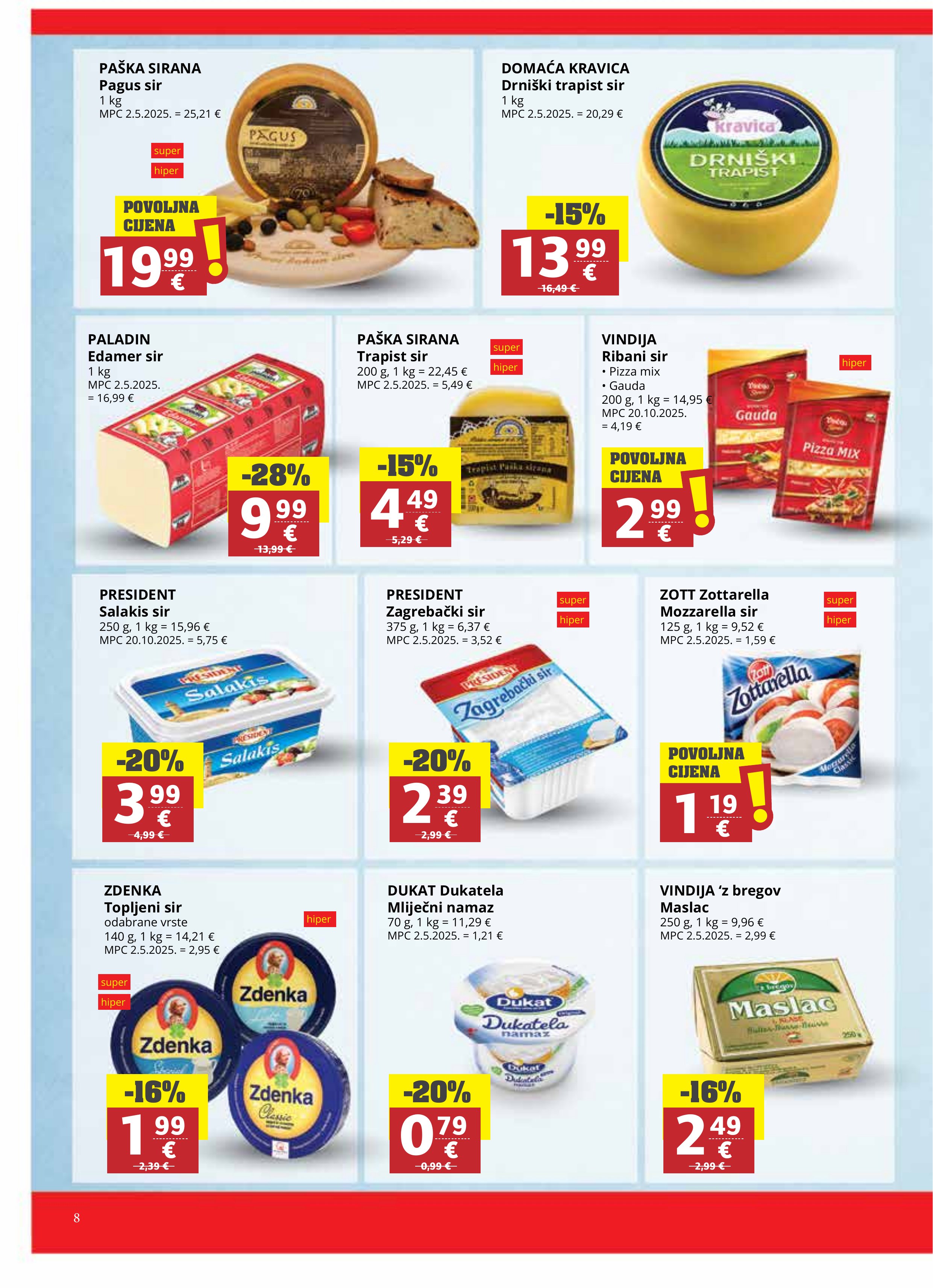 Ribola katalog — stranica 8 (vrijedi 20. 05. 2026.–26. 05. 2026.)