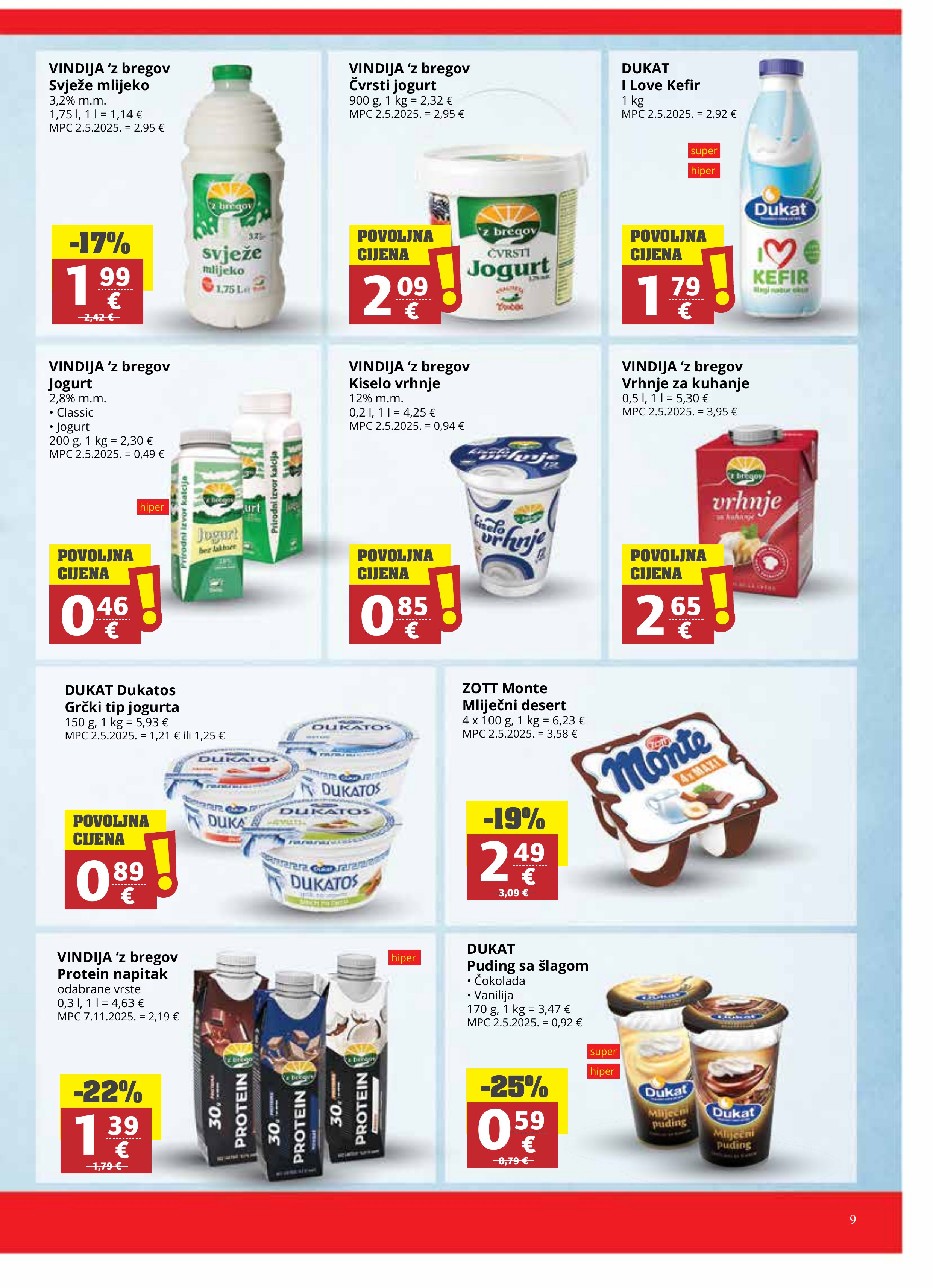 Ribola katalog — stranica 9 (vrijedi 20. 05. 2026.–26. 05. 2026.)