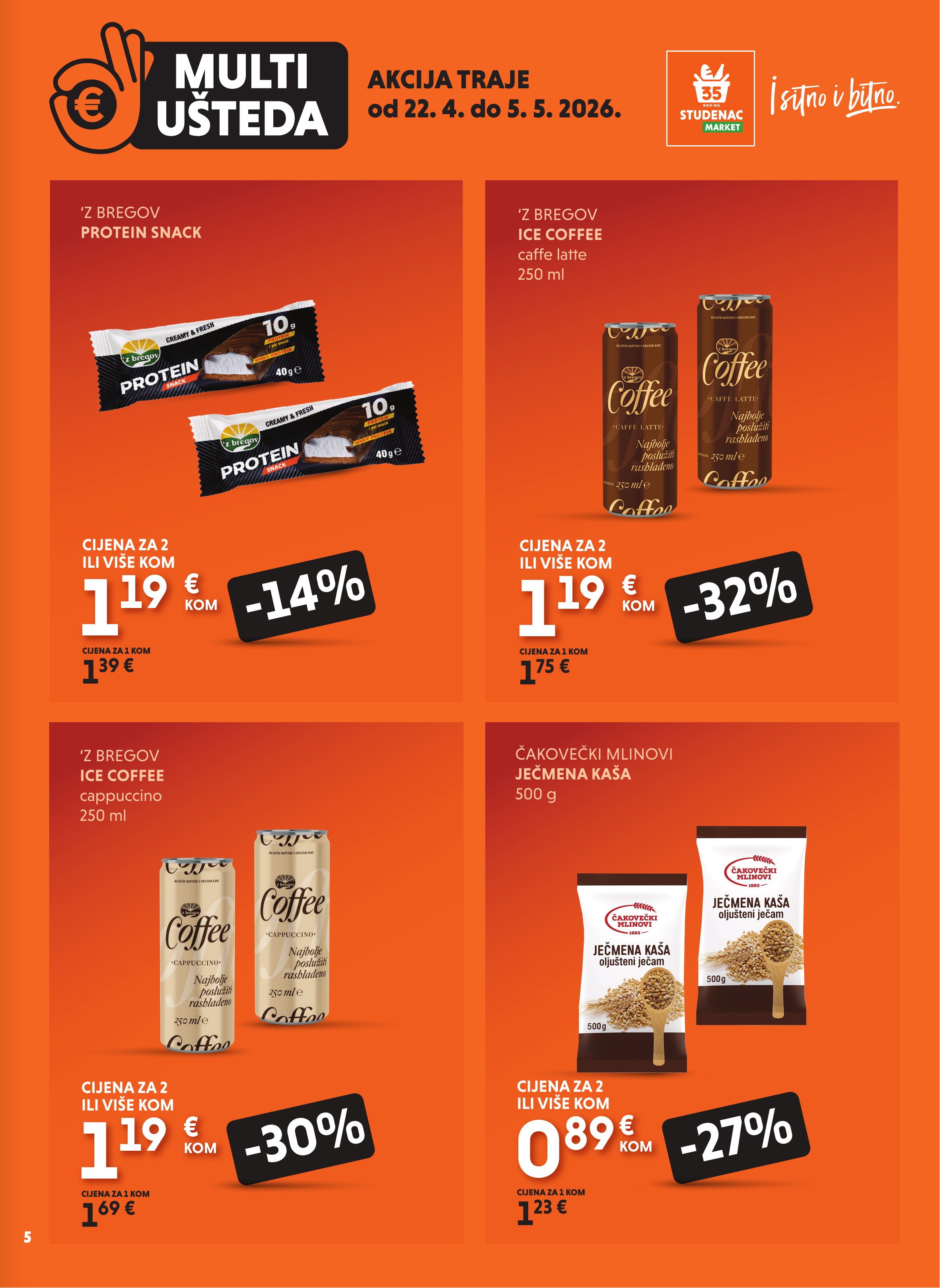 Studenac katalog — stranica 5 (vrijedi 22. 04. 2026.–05. 05. 2026.)