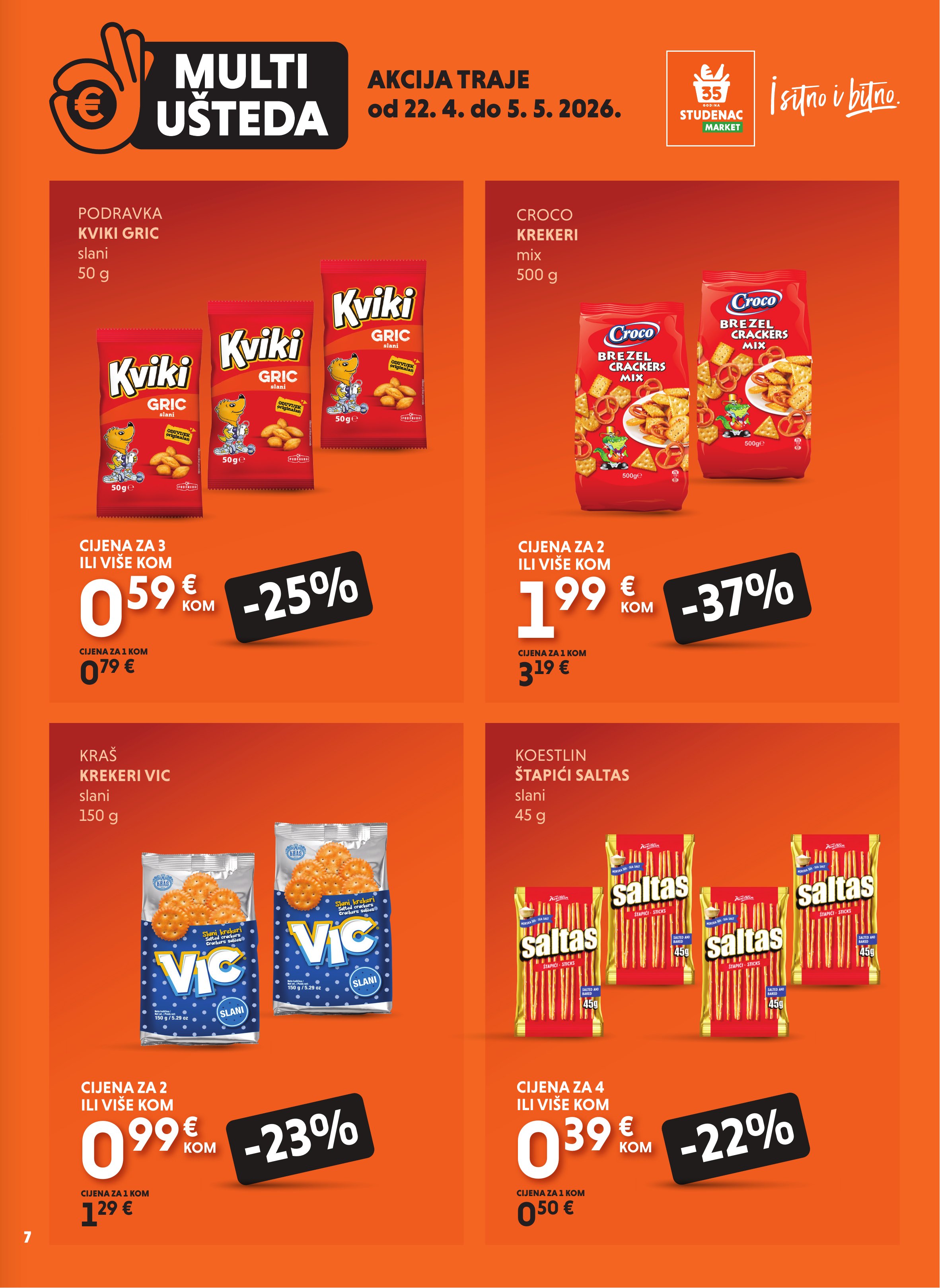 Studenac katalog — stranica 7 (vrijedi 22. 04. 2026.–05. 05. 2026.)