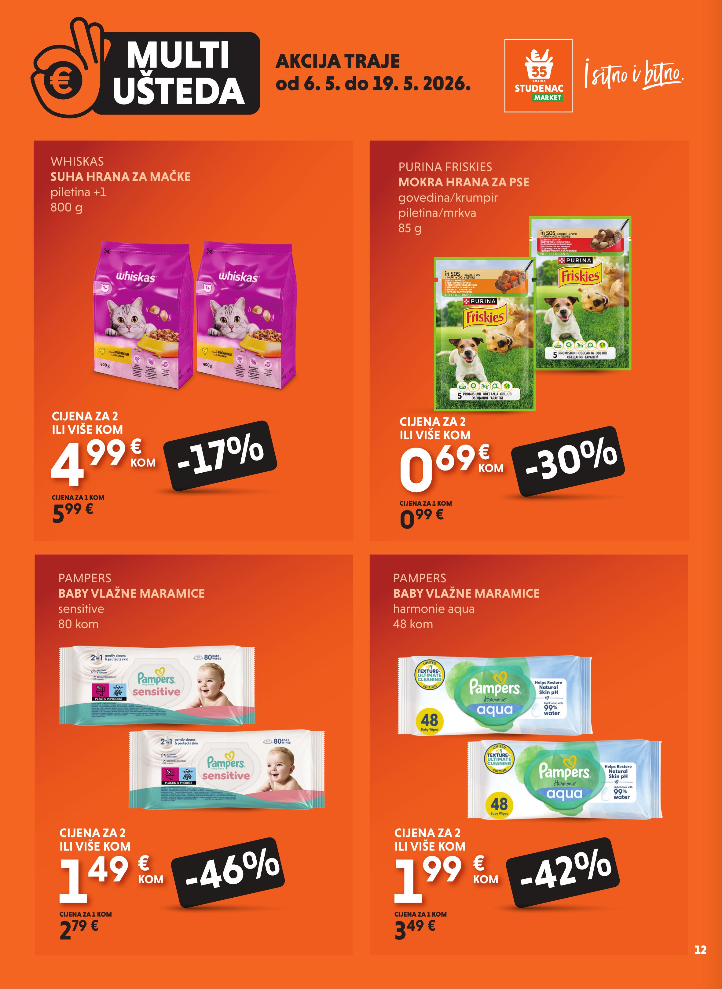 Studenac katalog — stranica 12 (vrijedi 06. 05. 2026.–19. 05. 2026.)