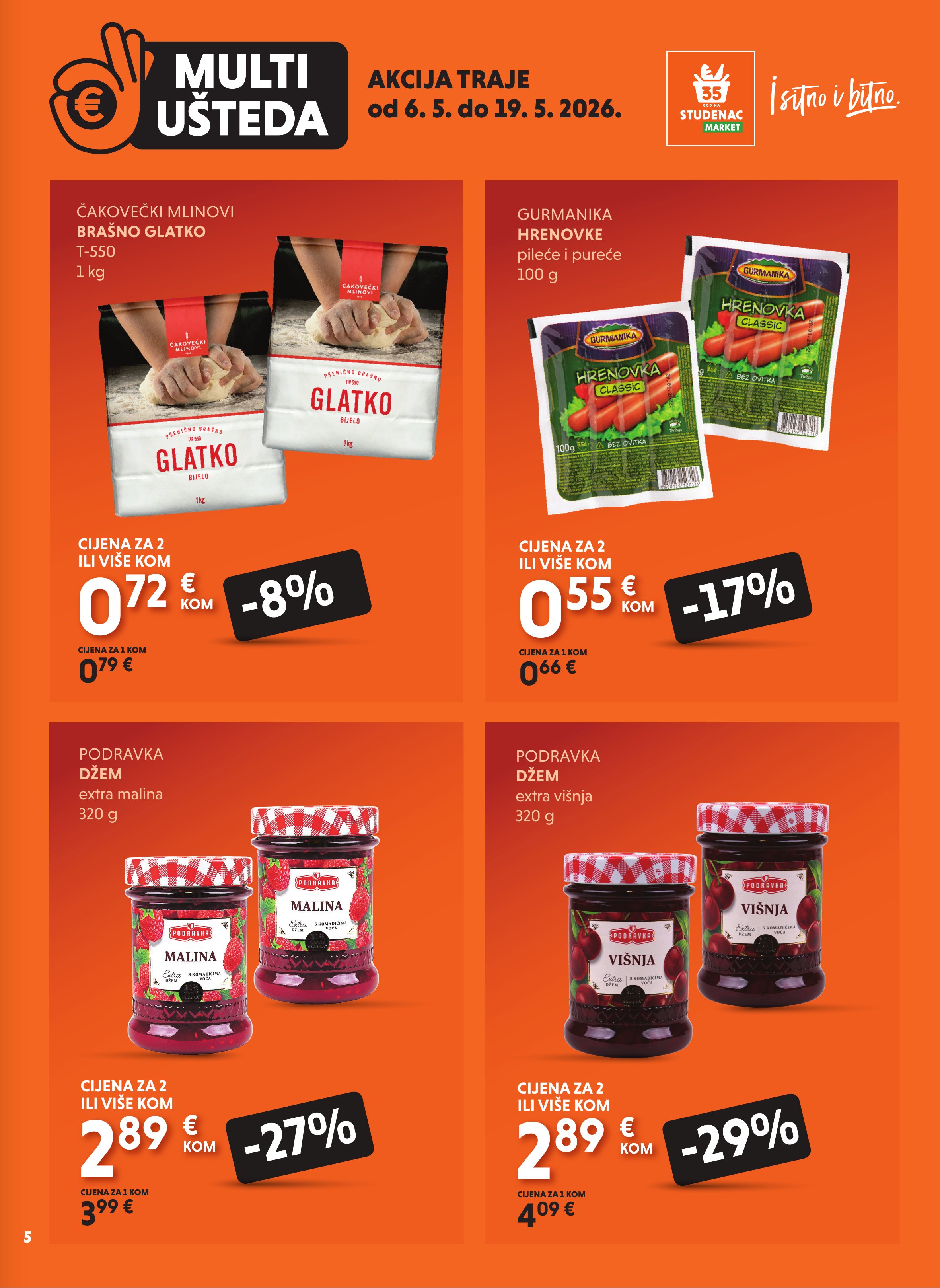 Studenac katalog — stranica 5 (vrijedi 06. 05. 2026.–19. 05. 2026.)