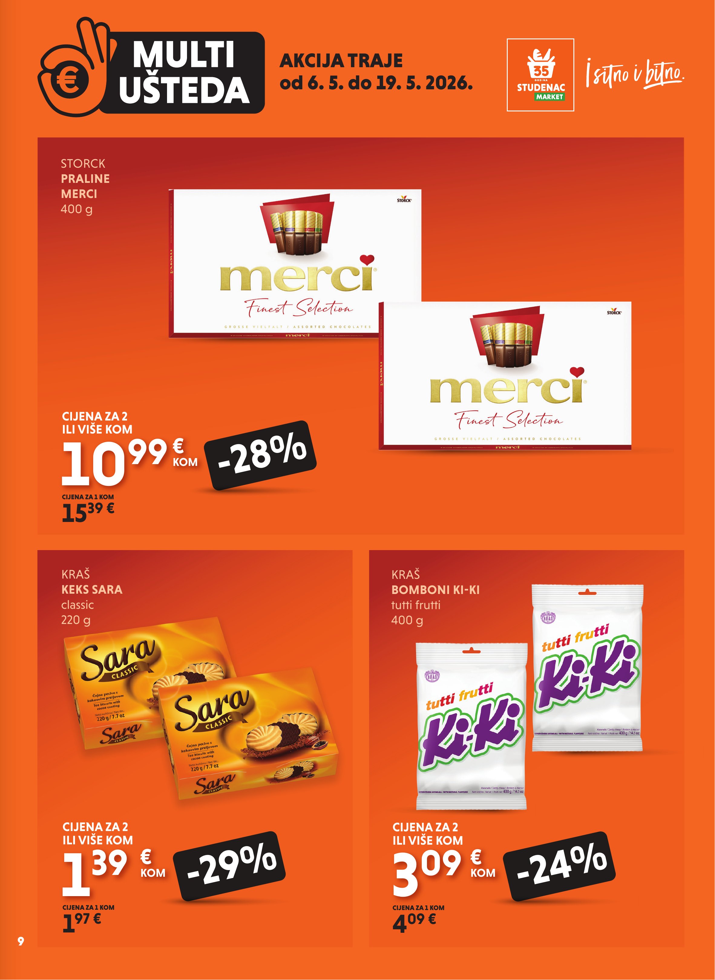 Studenac katalog — stranica 9 (vrijedi 06. 05. 2026.–19. 05. 2026.)