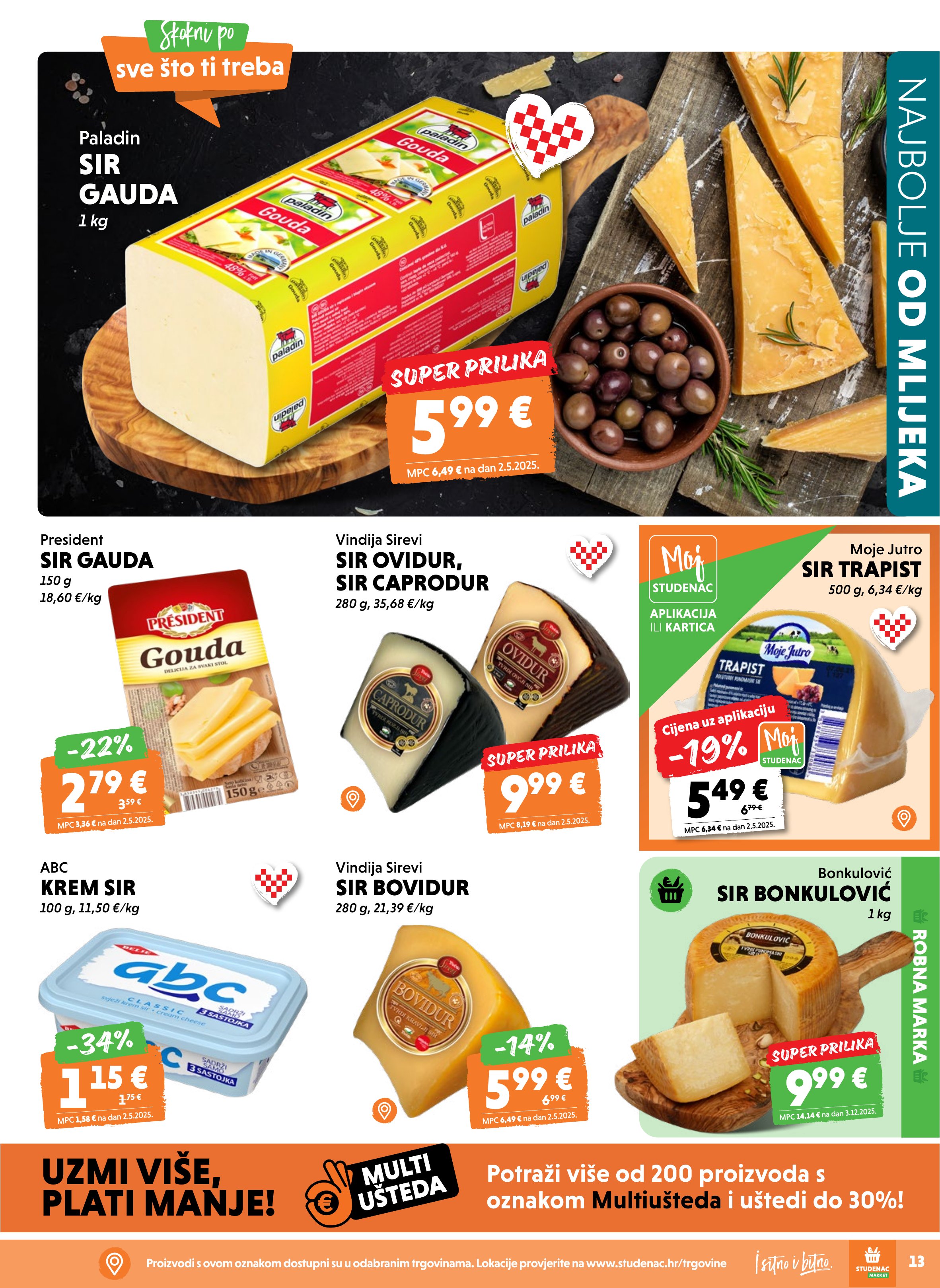 Studenac katalog — stranica 13 (vrijedi 22. 04. 2026.–28. 04. 2026.)