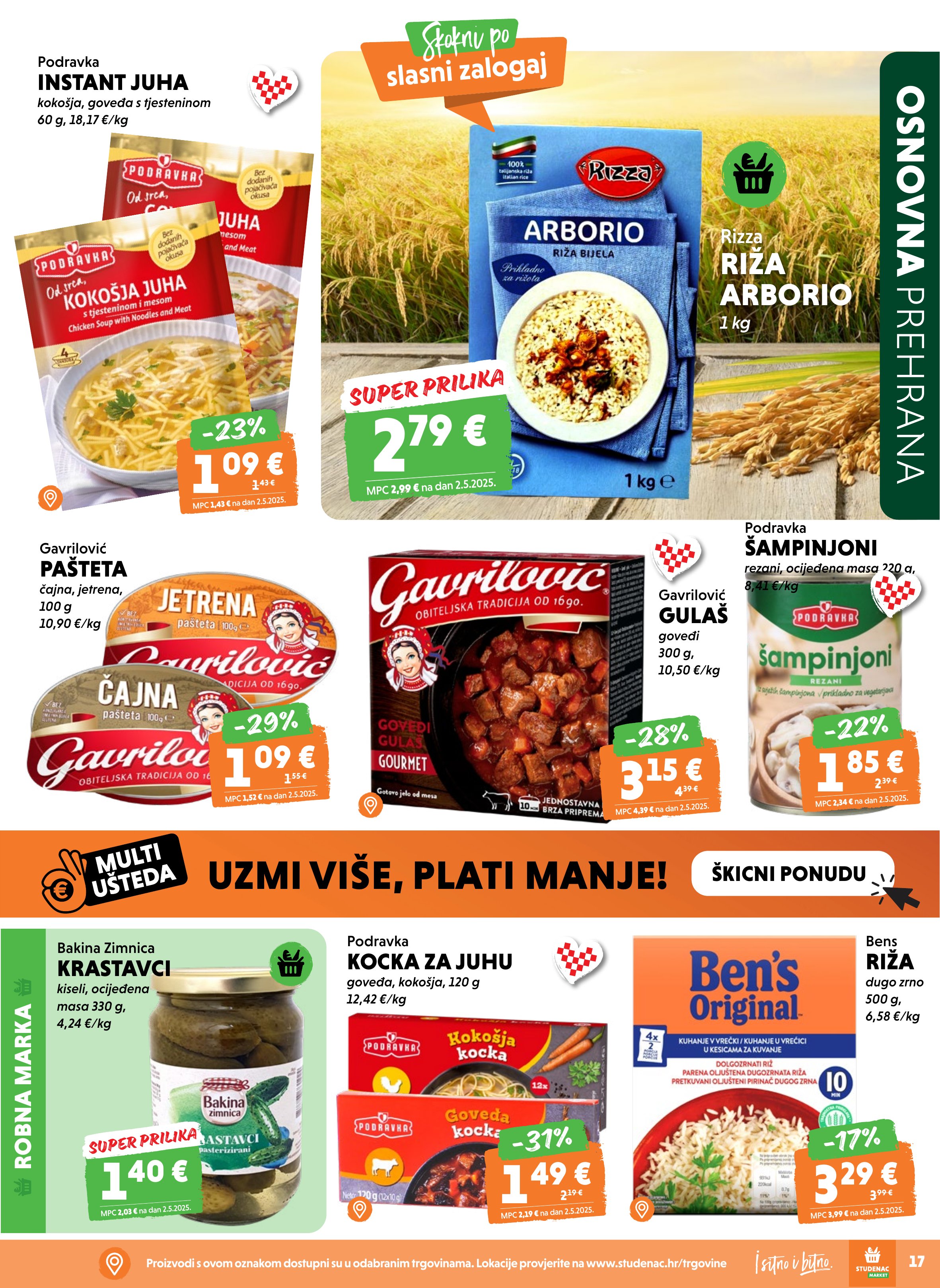 Studenac katalog — stranica 17 (vrijedi 22. 04. 2026.–28. 04. 2026.)