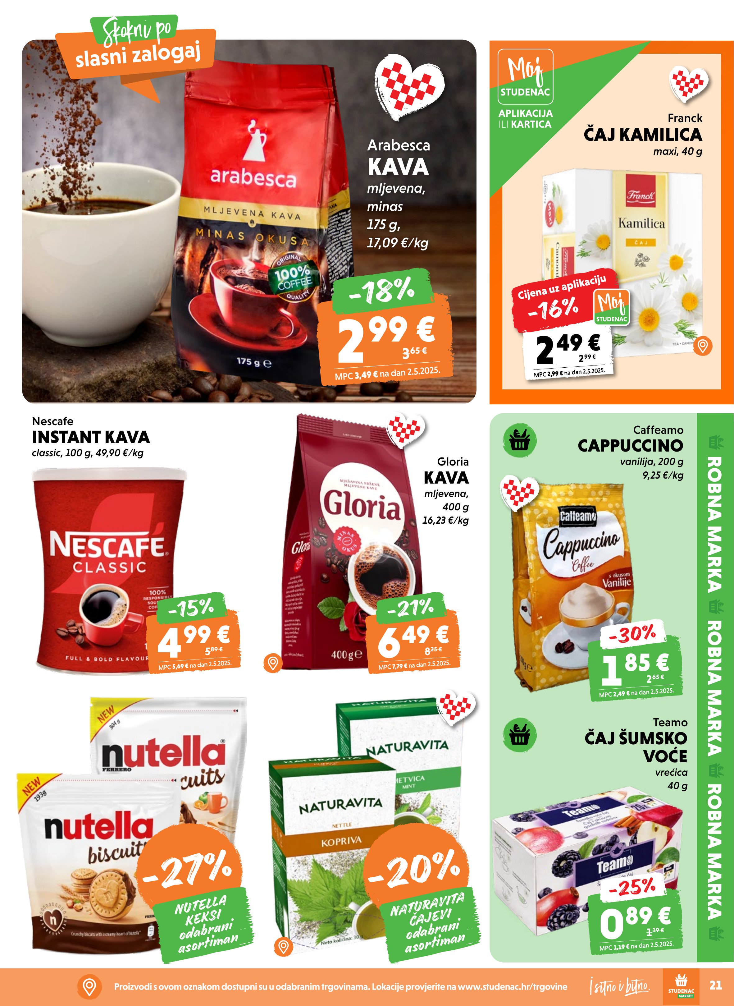 Studenac katalog — stranica 21 (vrijedi 22. 04. 2026.–28. 04. 2026.)