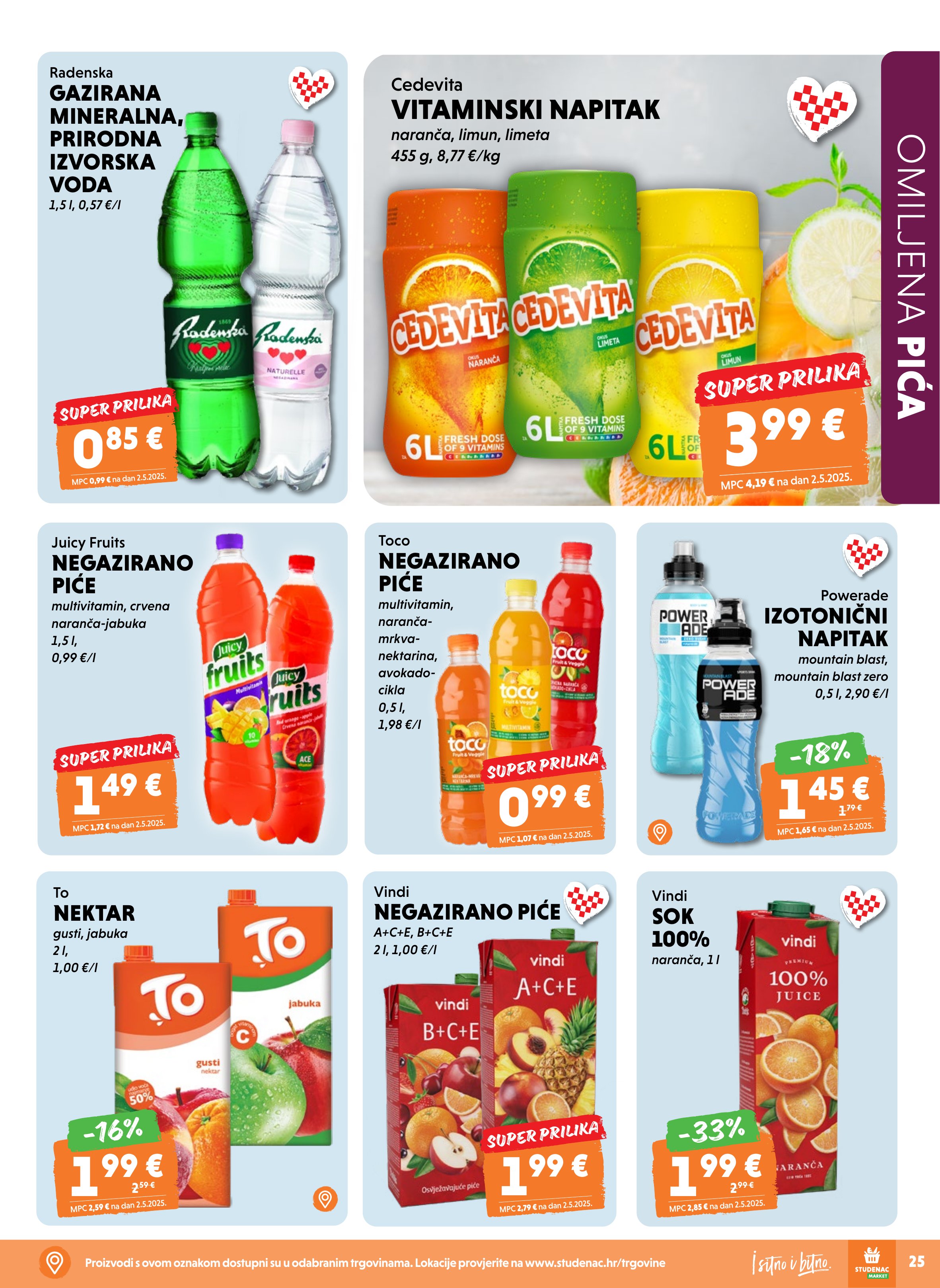 Studenac katalog — stranica 25 (vrijedi 22. 04. 2026.–28. 04. 2026.)