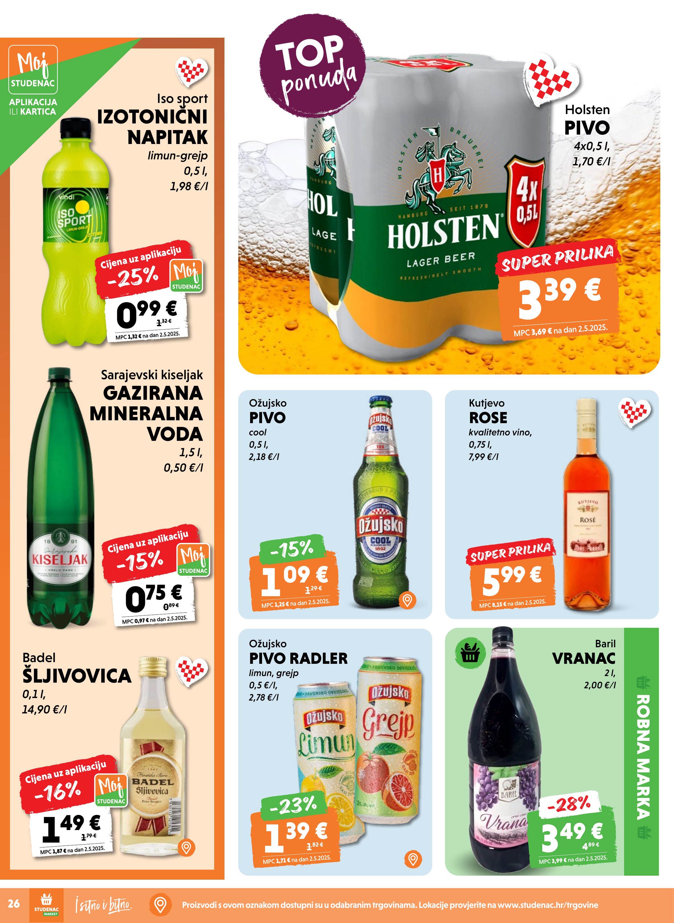 Studenac katalog — stranica 26 (vrijedi 22. 04. 2026.–28. 04. 2026.)