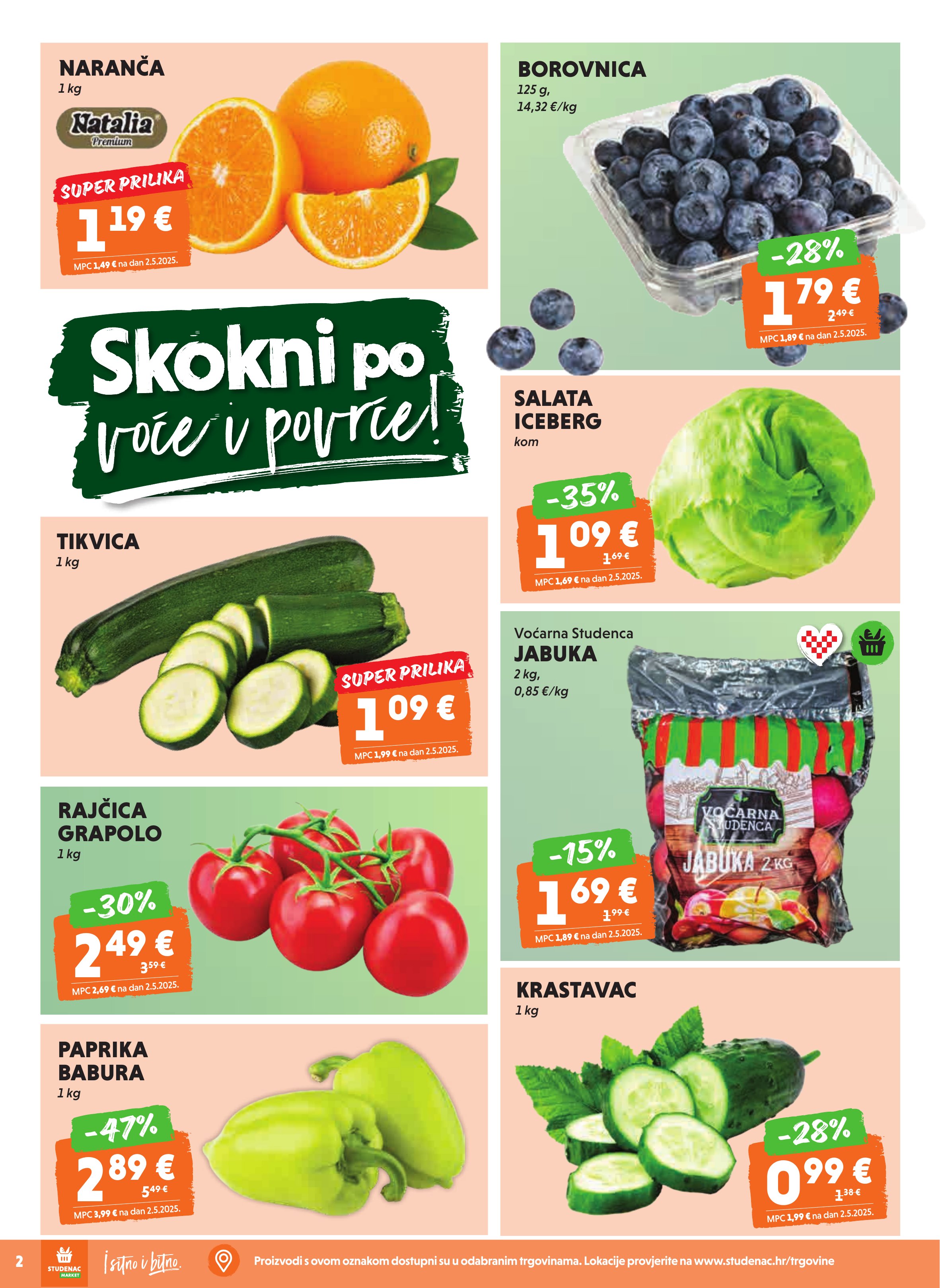 Studenac katalog — stranica 2 (vrijedi 29. 04. 2026.–05. 05. 2026.)
