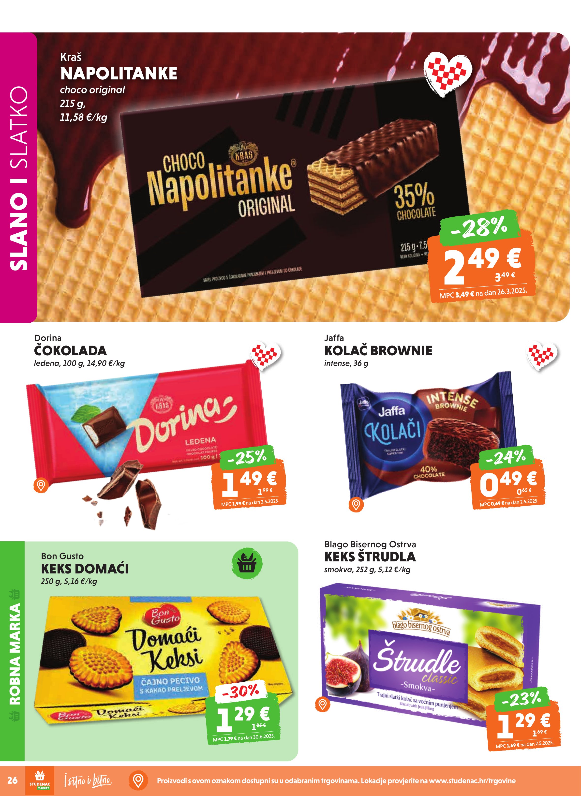 Studenac katalog — stranica 26 (vrijedi 29. 04. 2026.–05. 05. 2026.)