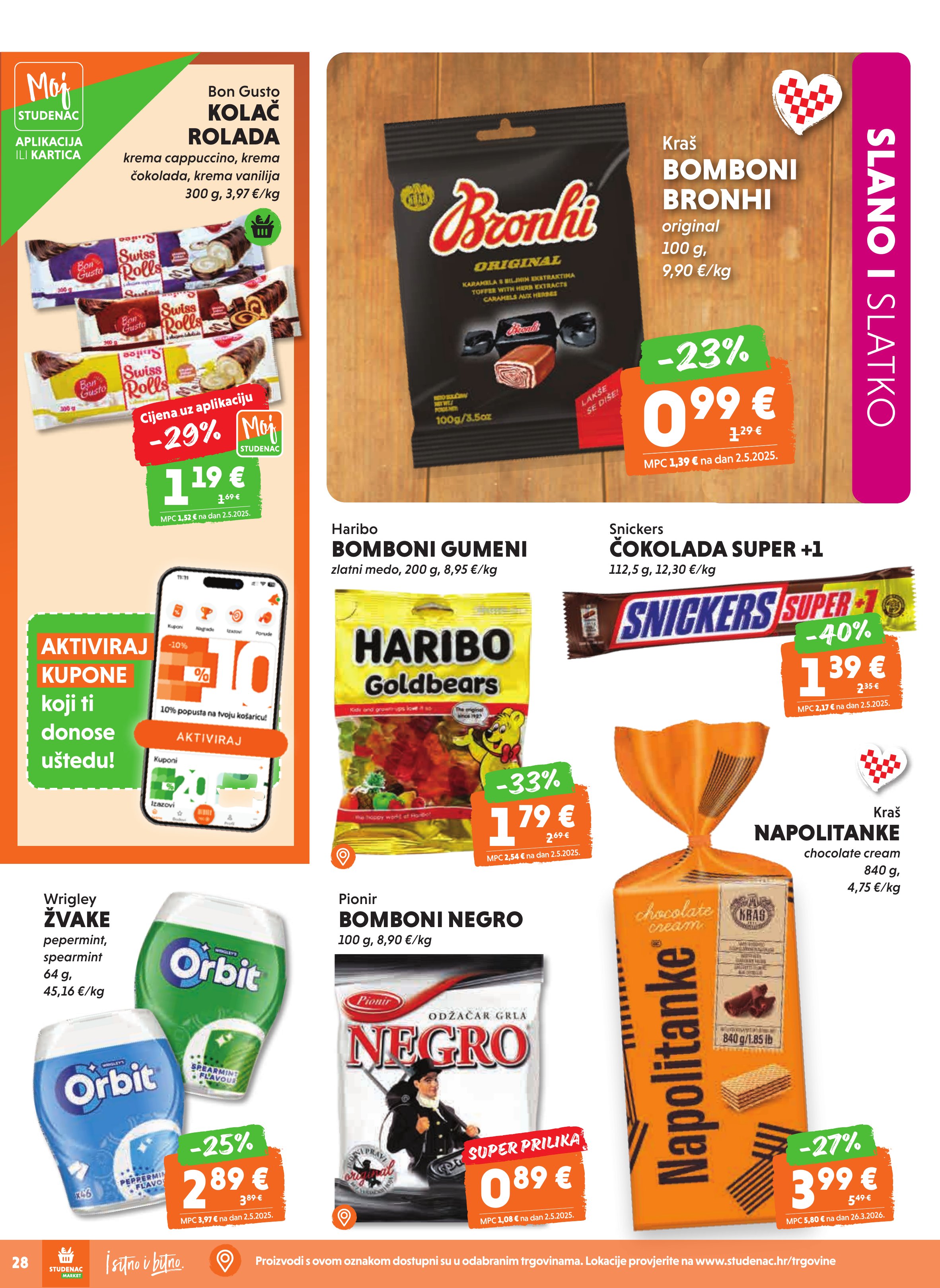 Studenac katalog — stranica 28 (vrijedi 29. 04. 2026.–05. 05. 2026.)