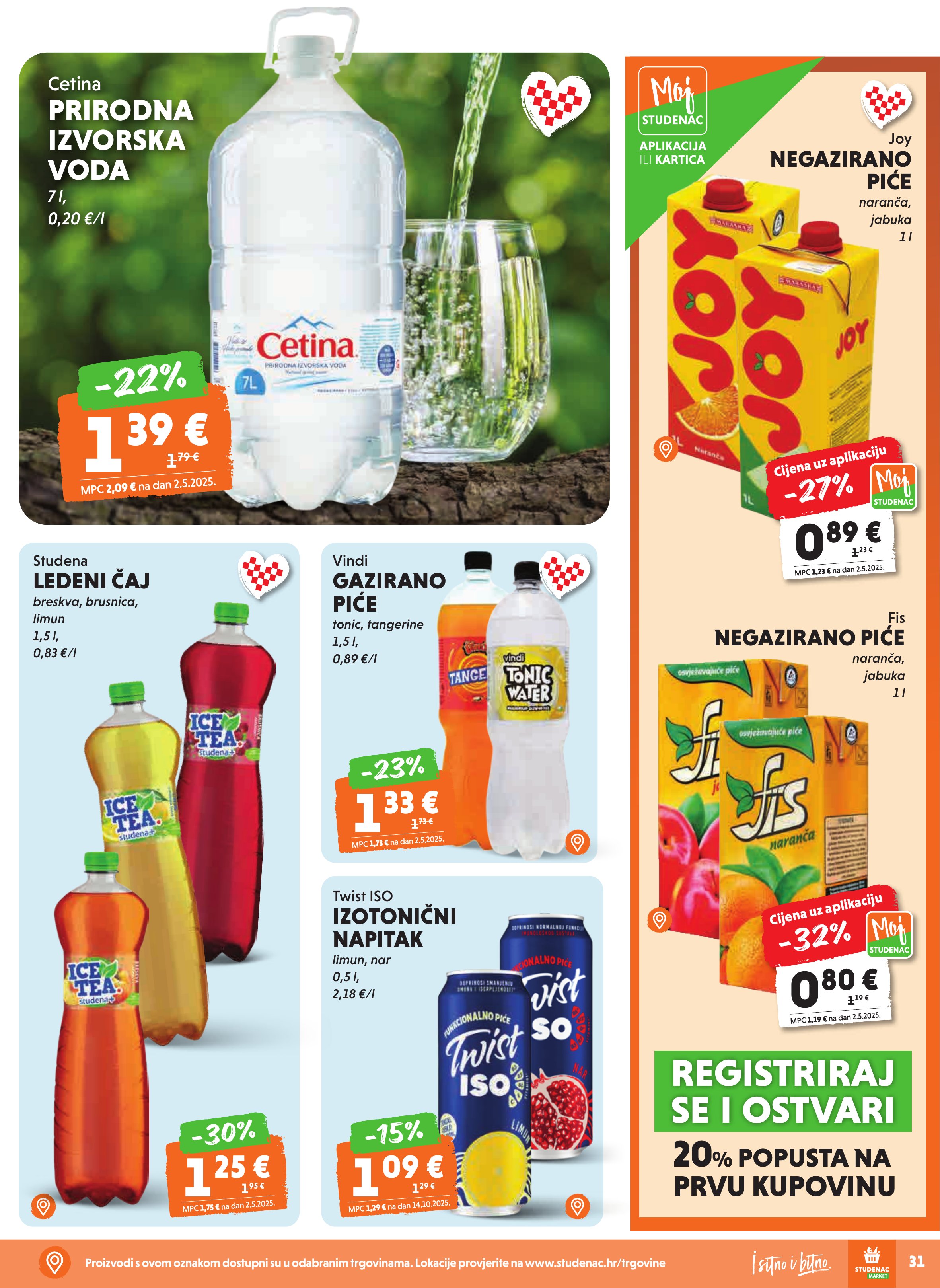 Studenac katalog — stranica 31 (vrijedi 29. 04. 2026.–05. 05. 2026.)