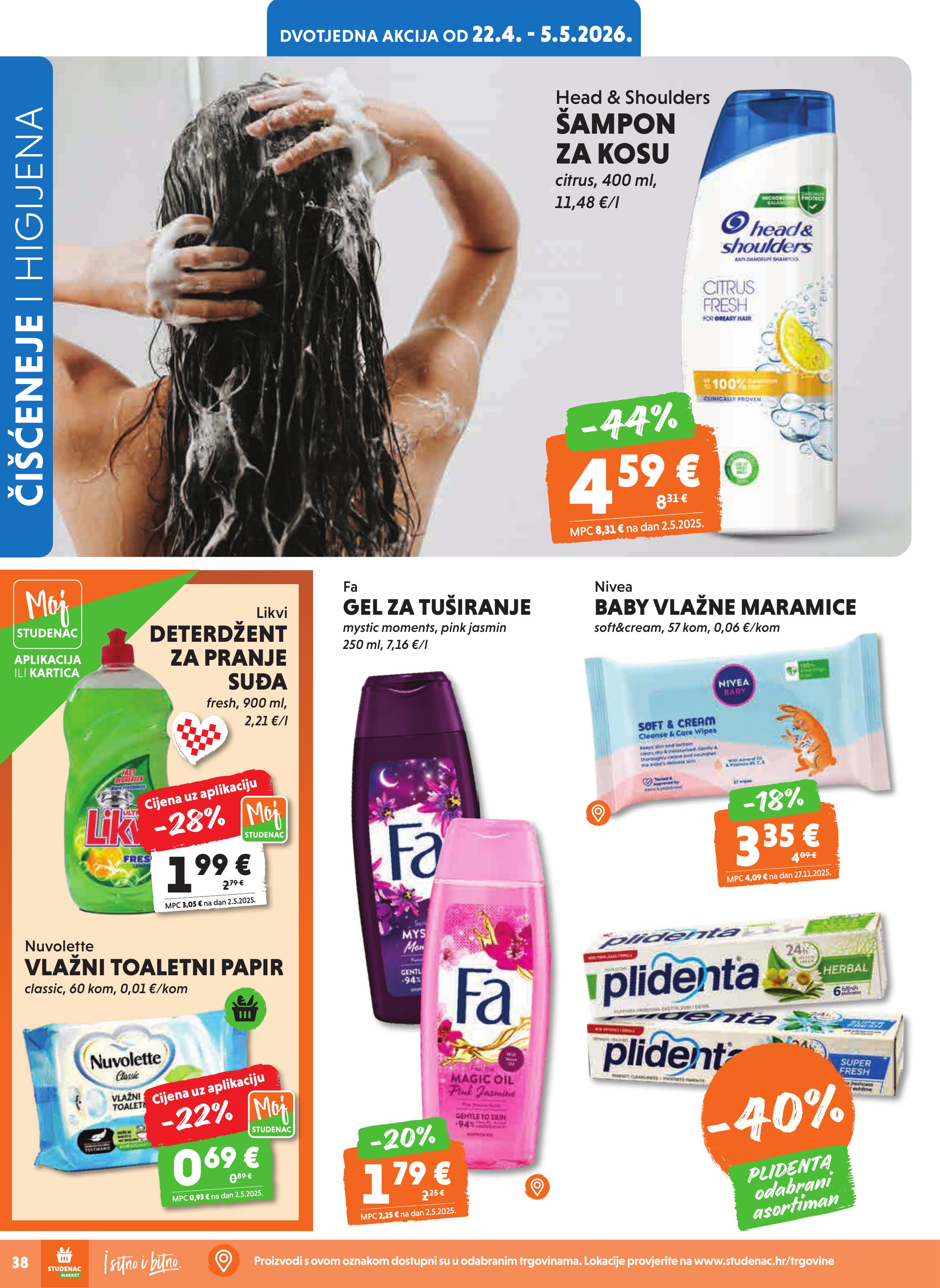 Studenac katalog — stranica 38 (vrijedi 29. 04. 2026.–05. 05. 2026.)