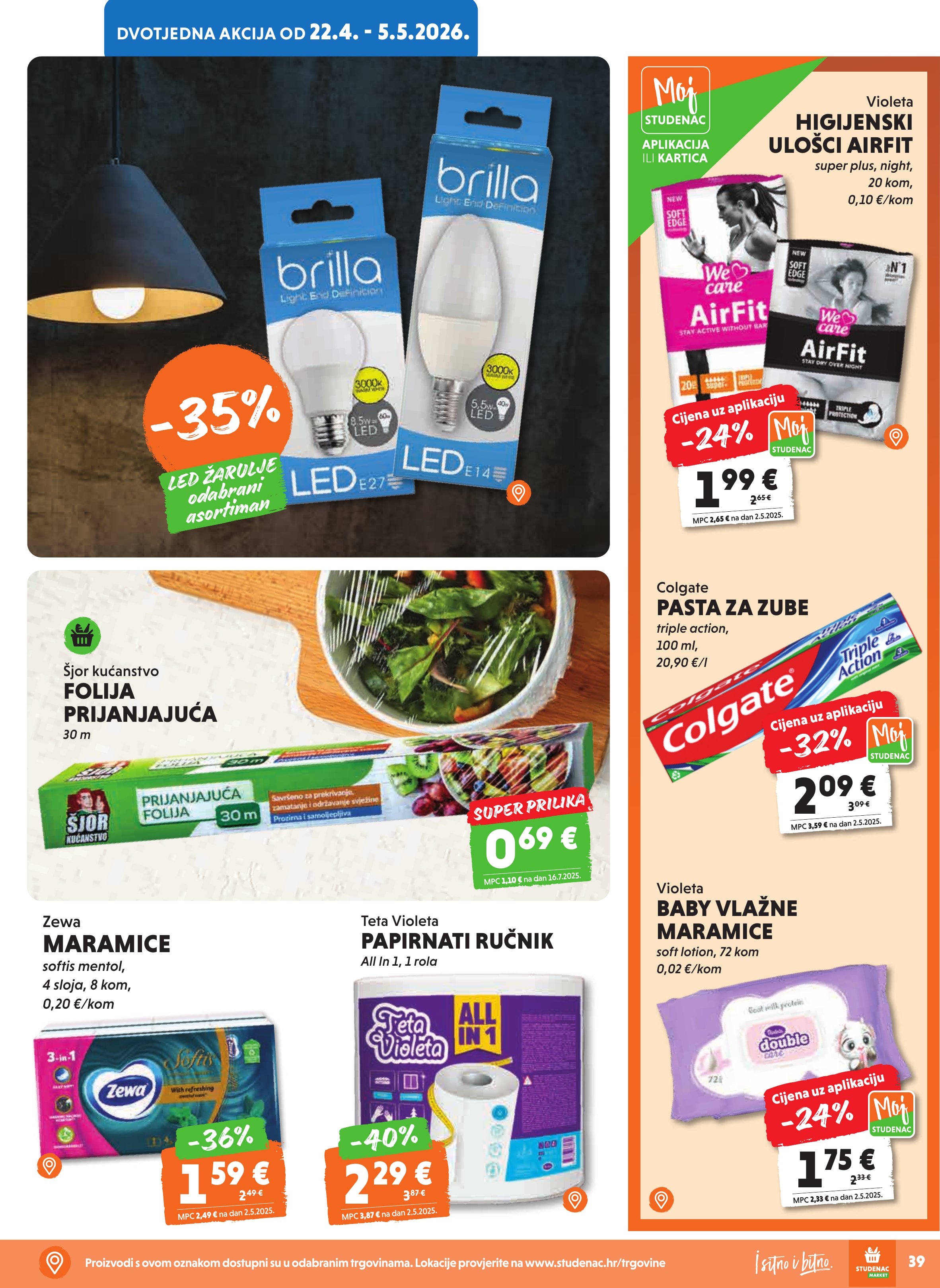 Studenac katalog — stranica 39 (vrijedi 29. 04. 2026.–05. 05. 2026.)
