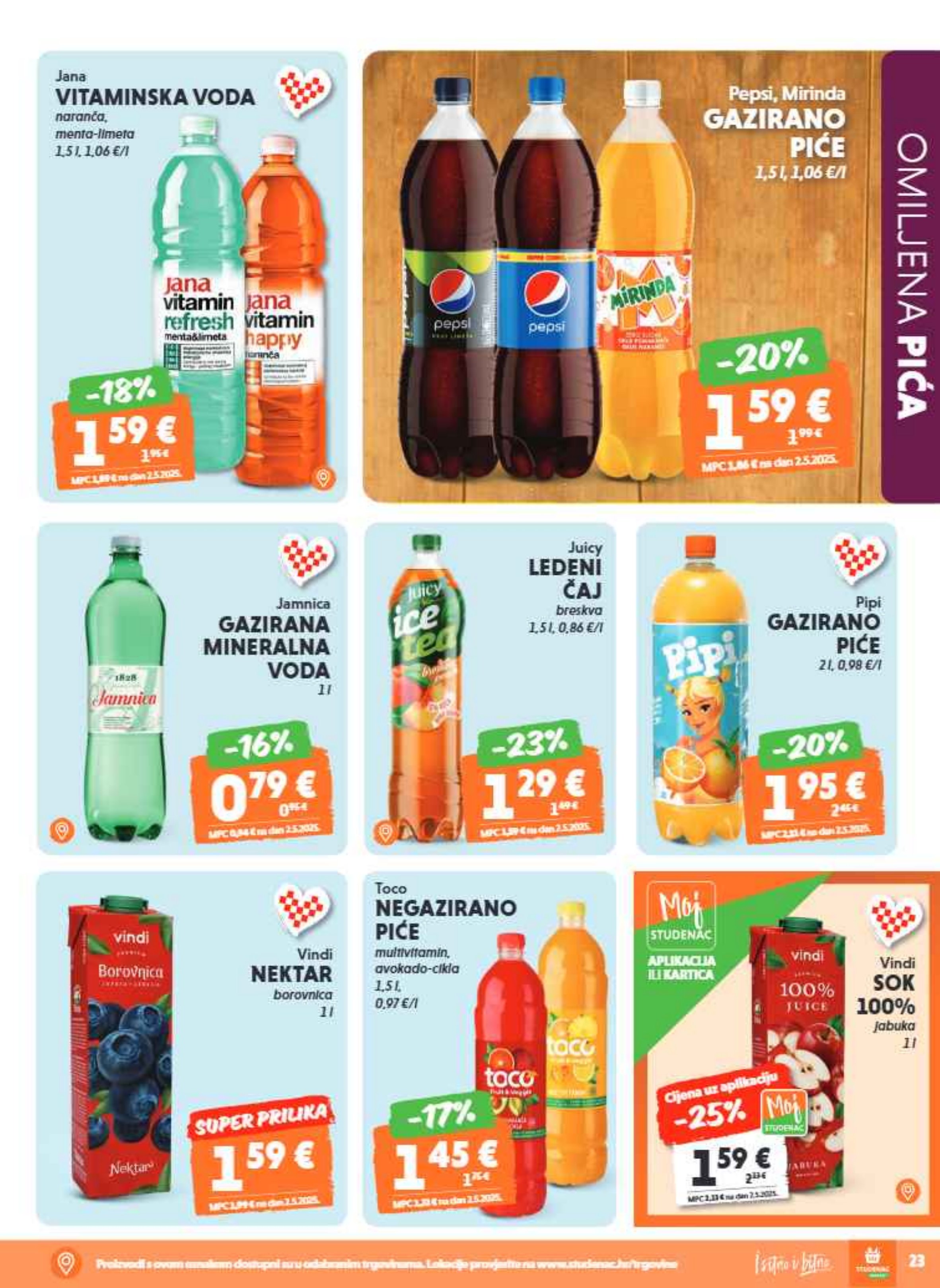 Studenac katalog — stranica 25 (vrijedi 06. 05. 2026.–12. 05. 2026.)