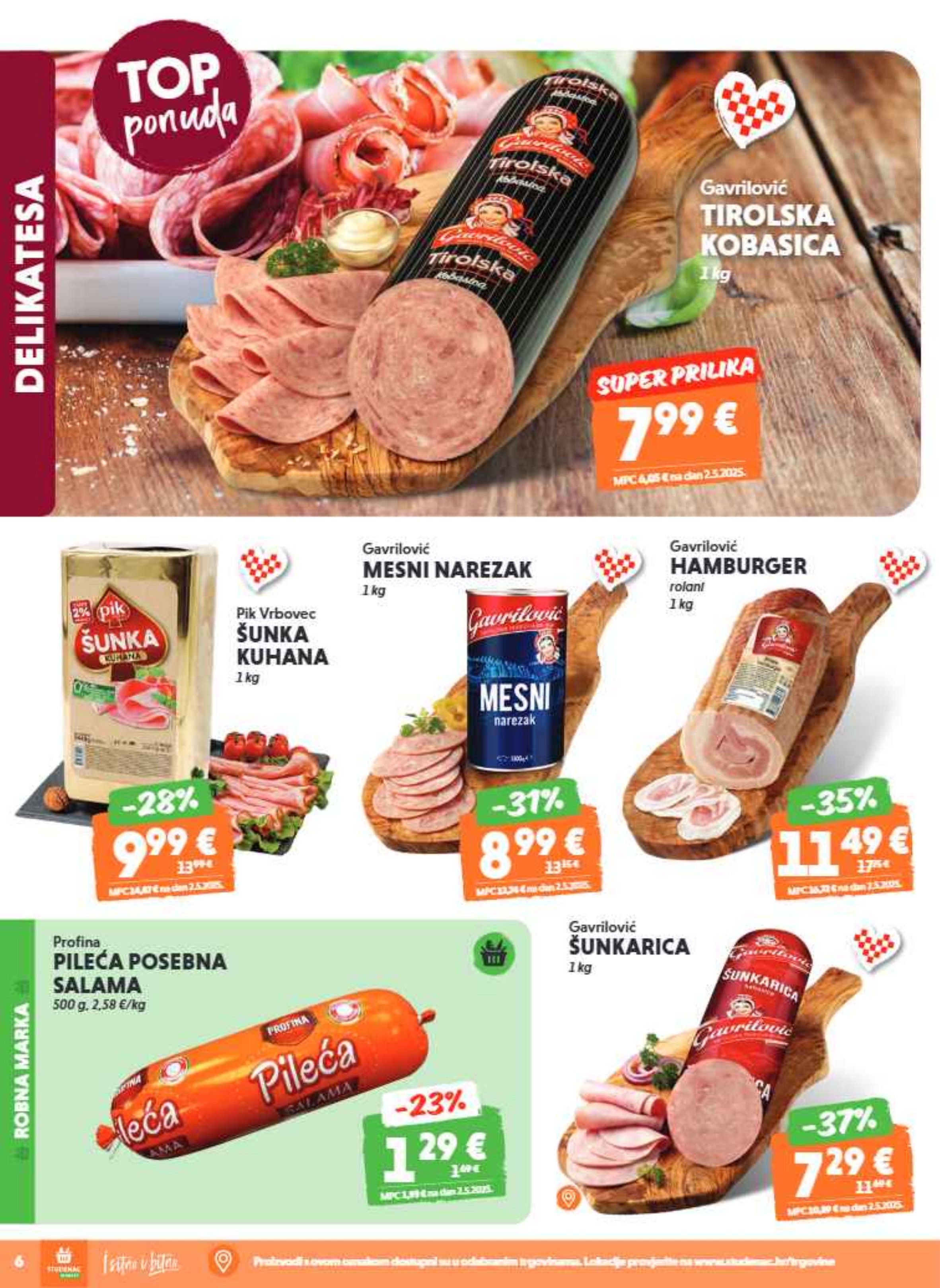 Studenac katalog — stranica 6 (vrijedi 06. 05. 2026.–12. 05. 2026.)