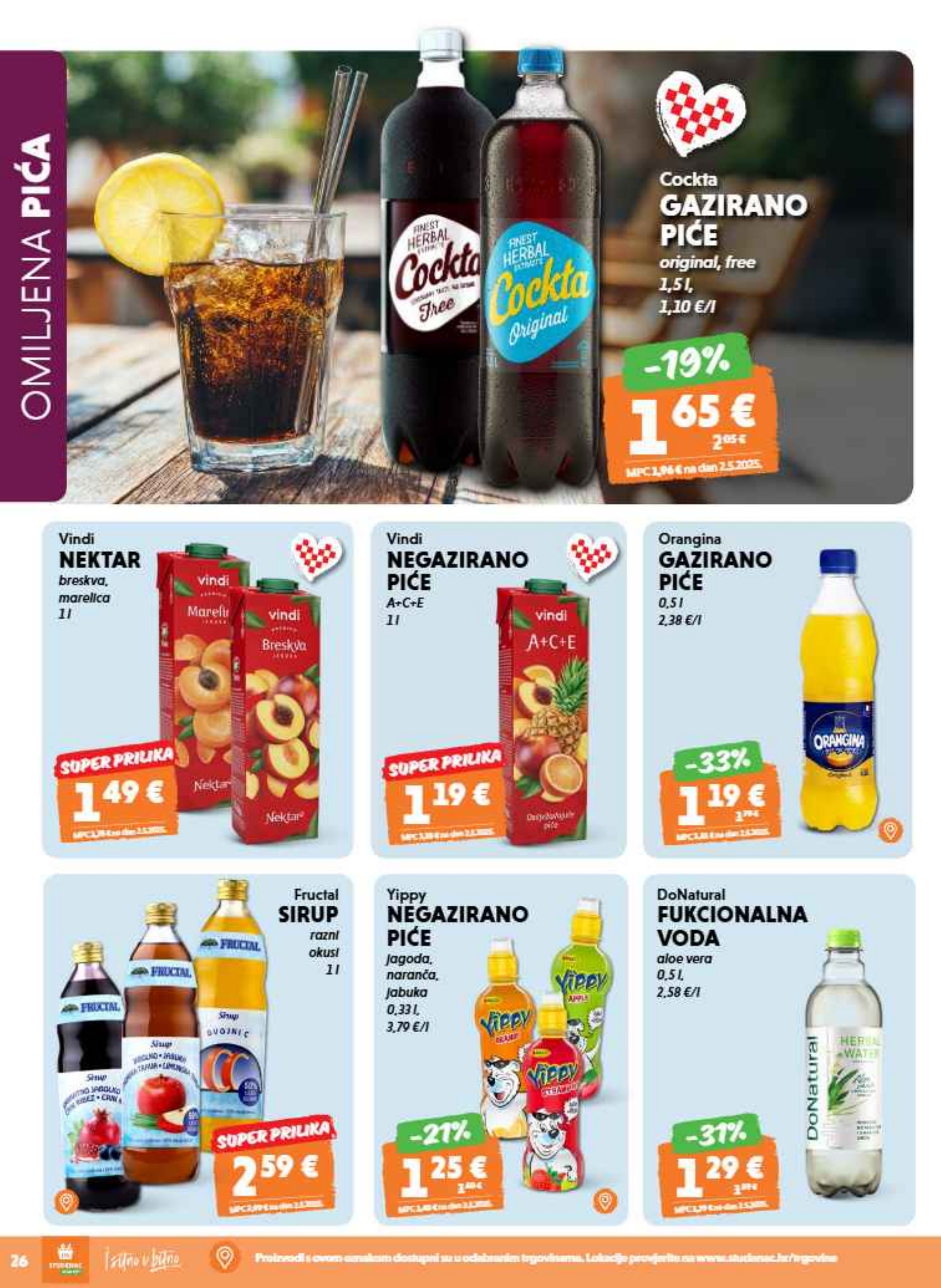 Studenac katalog — stranica 26 (vrijedi 20. 05. 2026.–26. 05. 2026.)