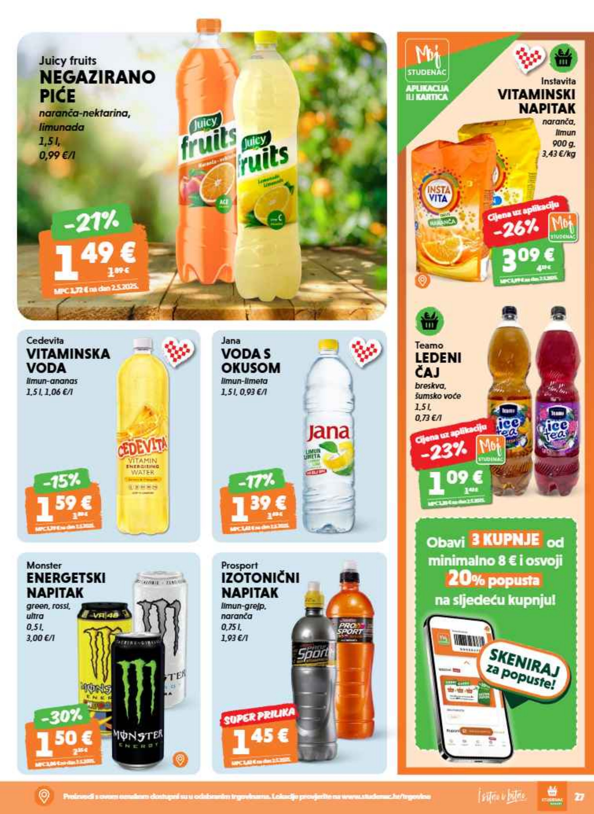 Studenac katalog — stranica 27 (vrijedi 20. 05. 2026.–26. 05. 2026.)