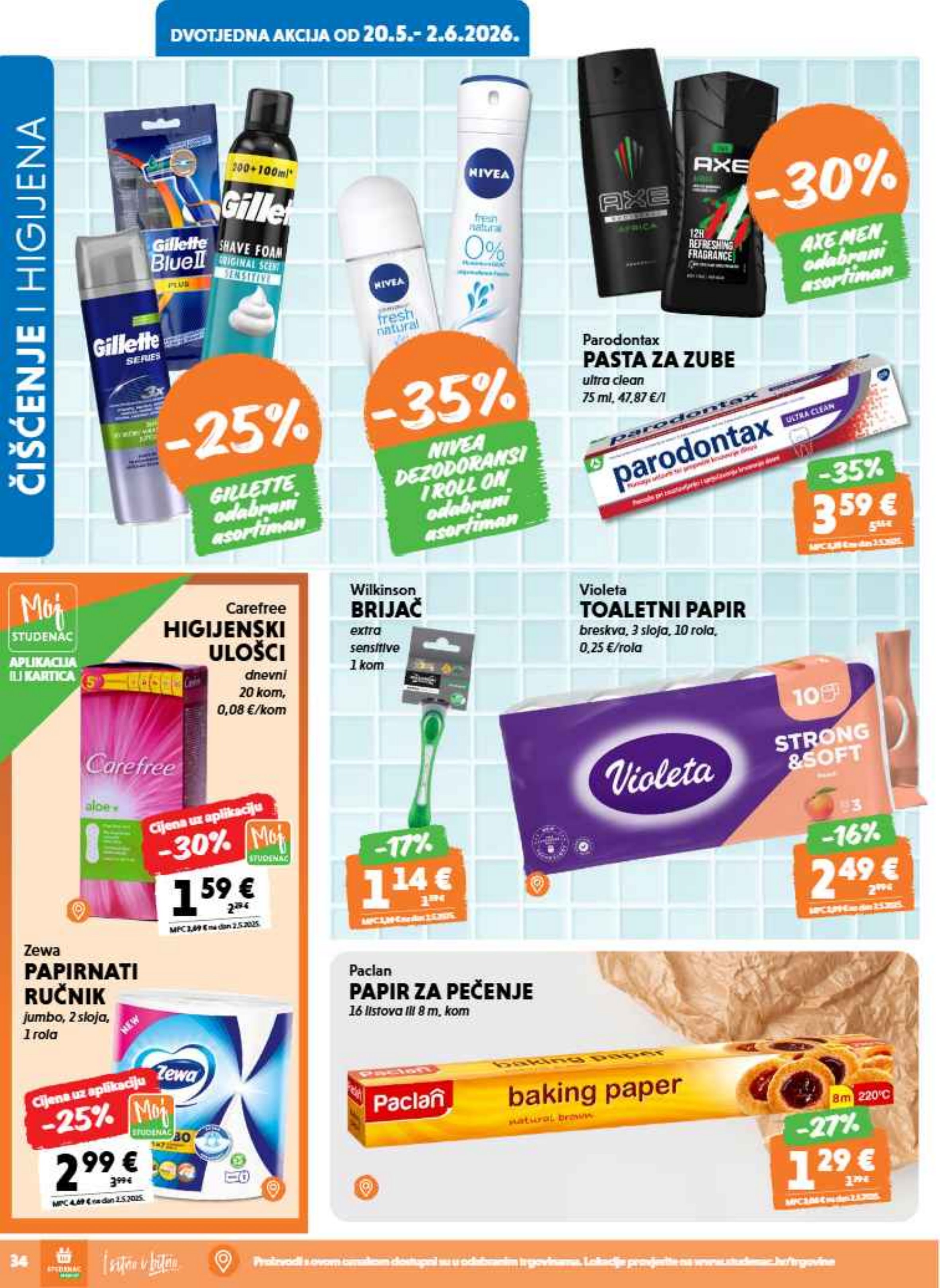 Studenac katalog — stranica 34 (vrijedi 20. 05. 2026.–26. 05. 2026.)