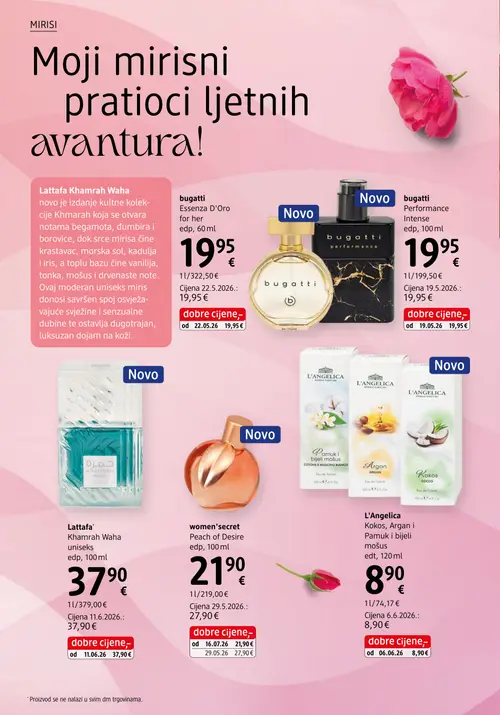 dm katalog — stranica 16: women'secret women'secret Peach of Desire edp, 100 ml (vrijedi 15. 08. 2026.–29. 08. 2026.)