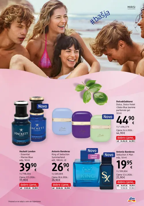 dm katalog — stranica 17: Antonio Banderas Antonio Banderas Seduction X Man edp, Hackett London Hackett London - Essential, Antonio Banderas Antonio Banderas King of Seduction Summerland edt (vrijedi 15. 08. 2026.–29. 08. 2026.)