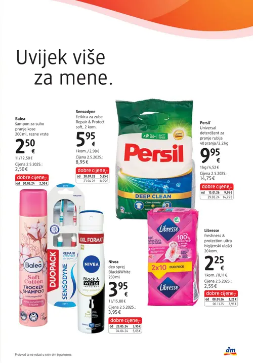 dm katalog — stranica 3: Balea šampon za suho pranje kose (vrijedi 15. 09. 2026.–29. 09. 2026.)