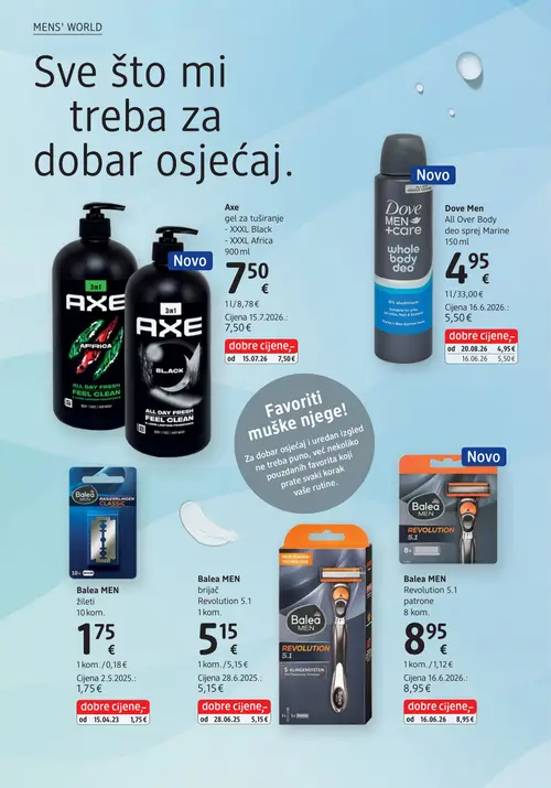 dm katalog — stranica 38: Dove Men All Over Body deo sprej Marine (vrijedi 15. 09. 2026.–29. 09. 2026.)