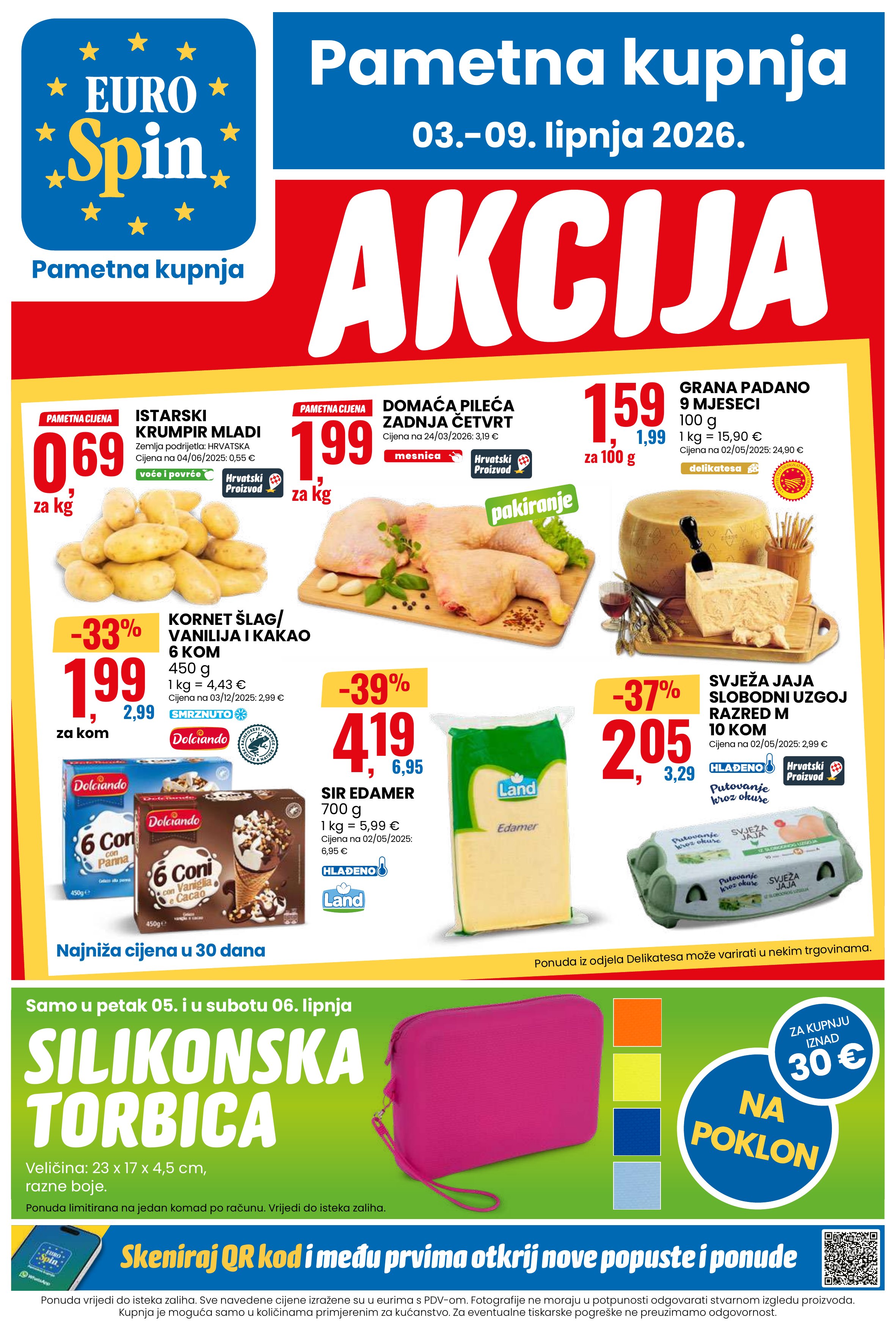 Eurospin katalog — stranica 1 (vrijedi 03. 06. 2026.–09. 06. 2026.)