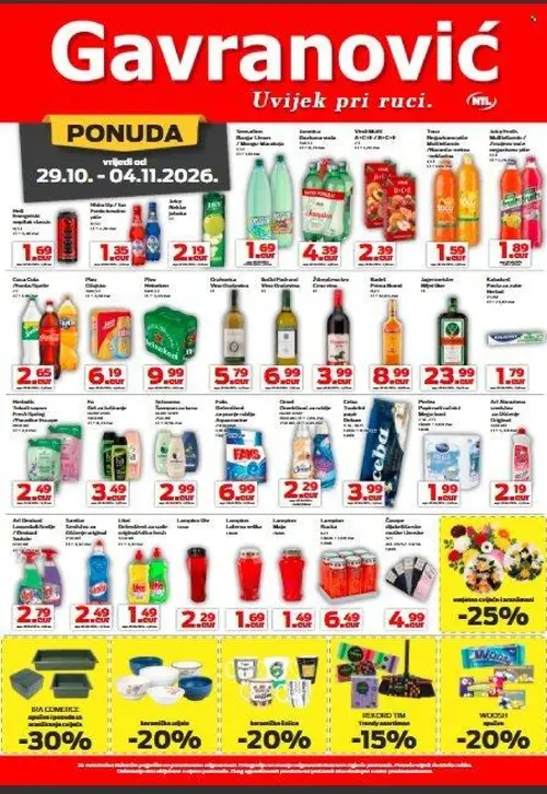 Gavranović katalog — stranica 4 (vrijedi 29.10.–04.11.2026.)