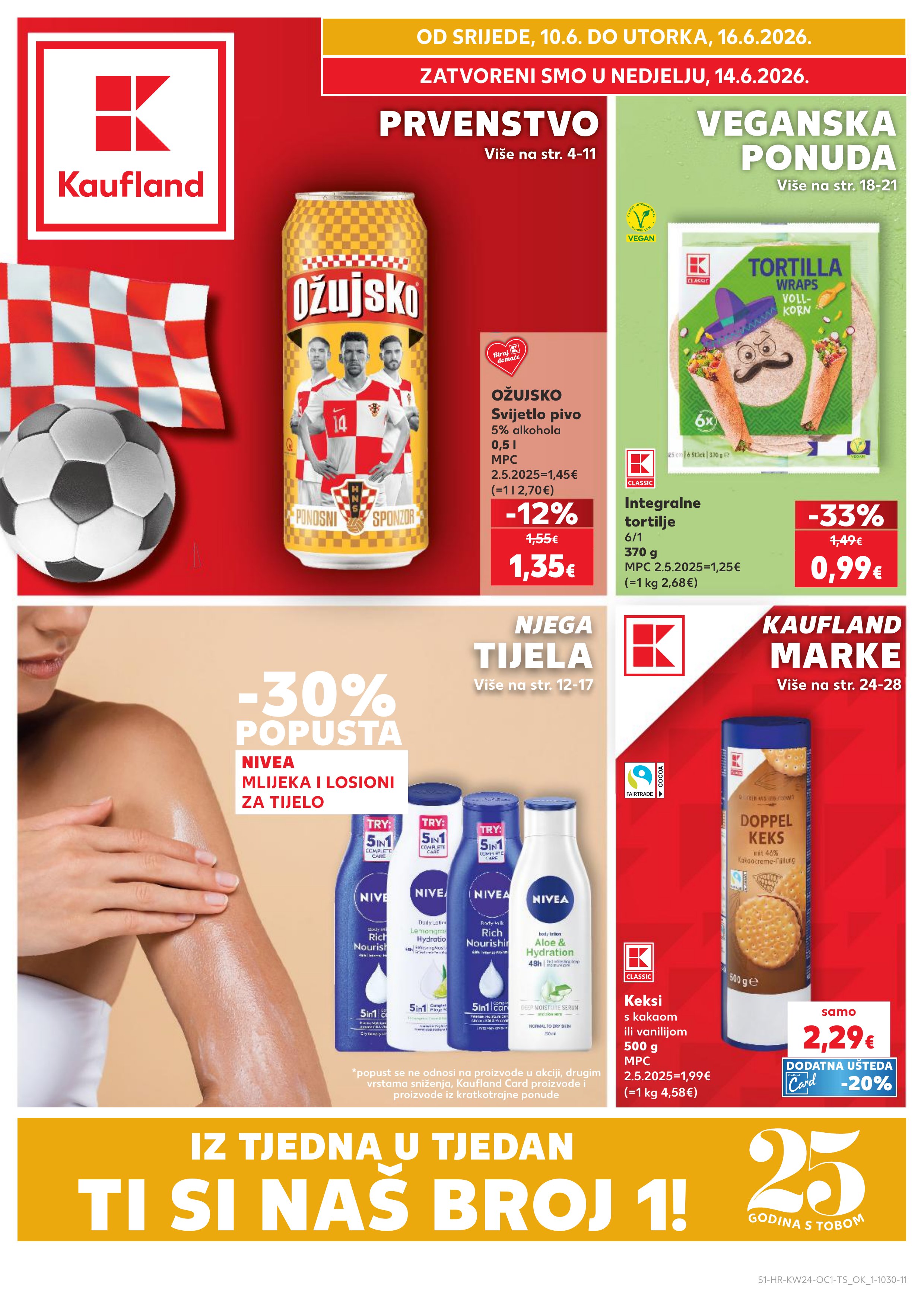 Kaufland katalog — stranica 1 (vrijedi 10. 06. 2026.–16. 06. 2026.)
