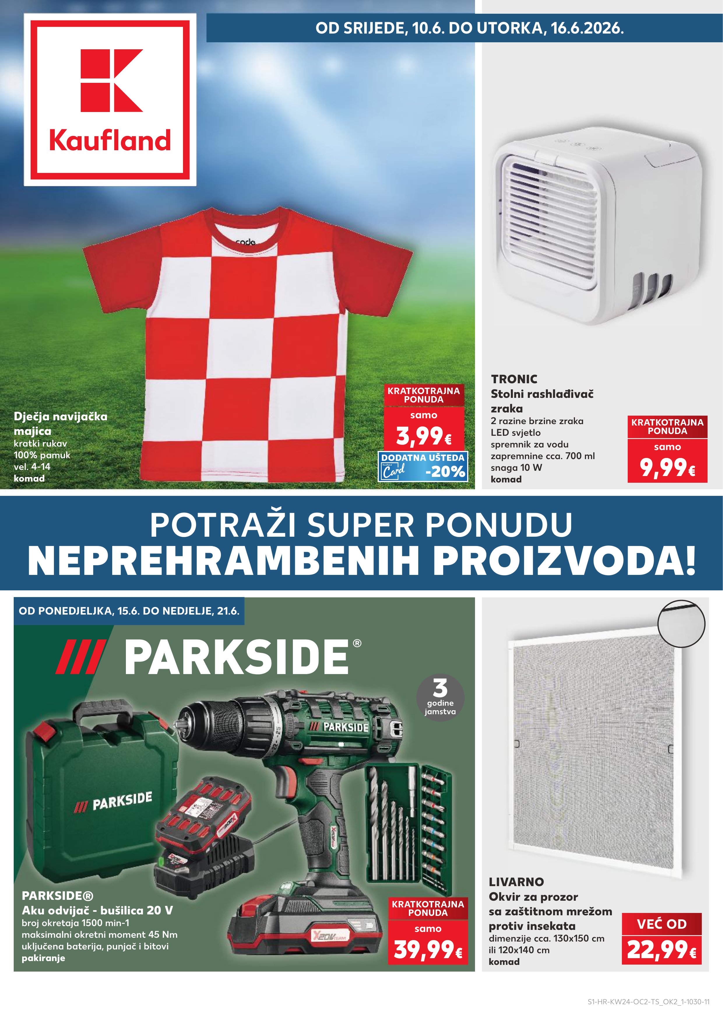 Kaufland katalog — stranica 1 (vrijedi 10. 06. 2026.–16. 06. 2026.)