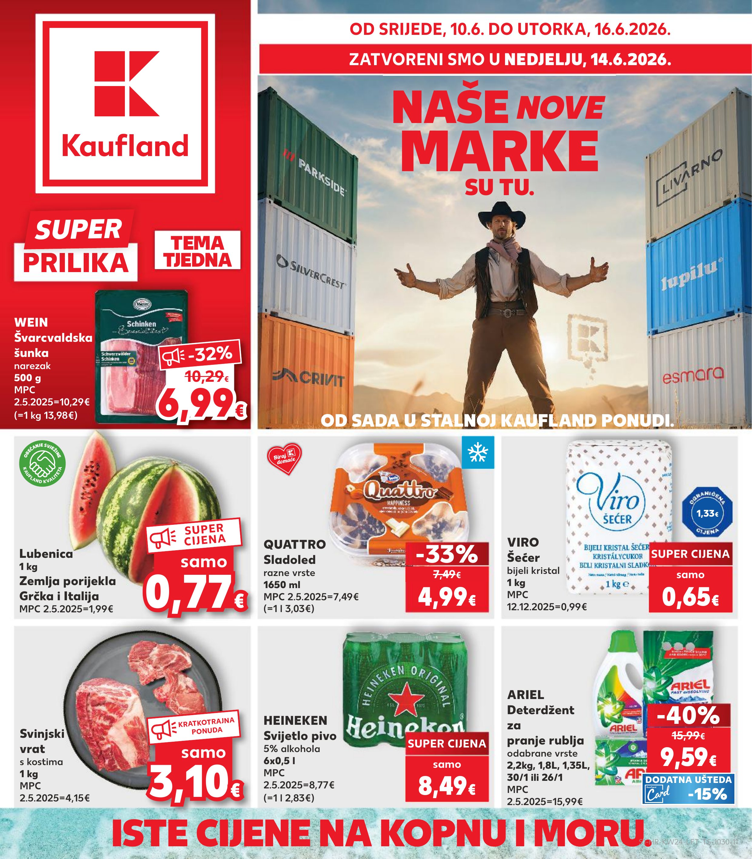 Kaufland katalog — stranica 1 (vrijedi 10. 06. 2026.–16. 06. 2026.)