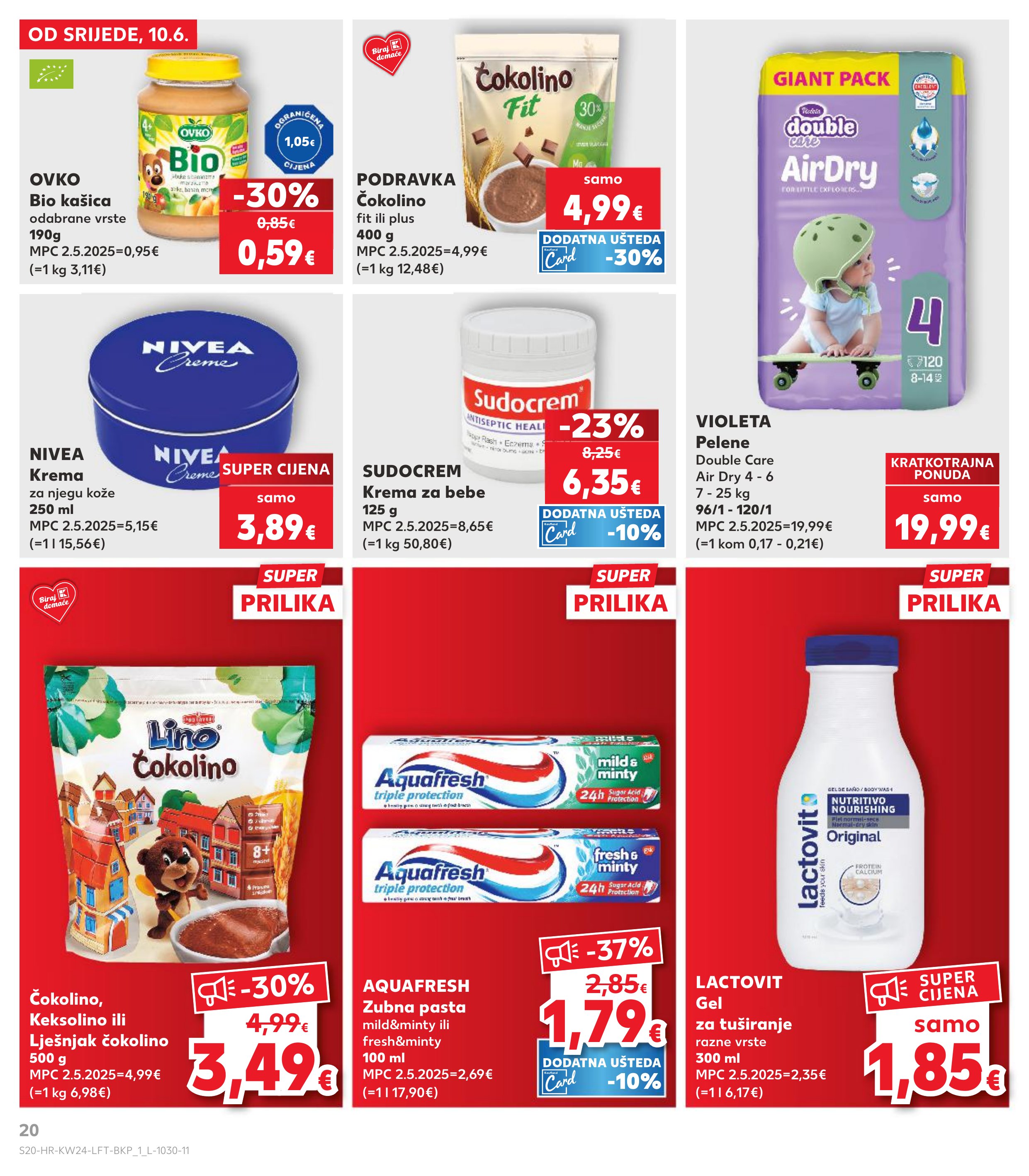 Kaufland katalog — stranica 20 (vrijedi 10. 06. 2026.–16. 06. 2026.)