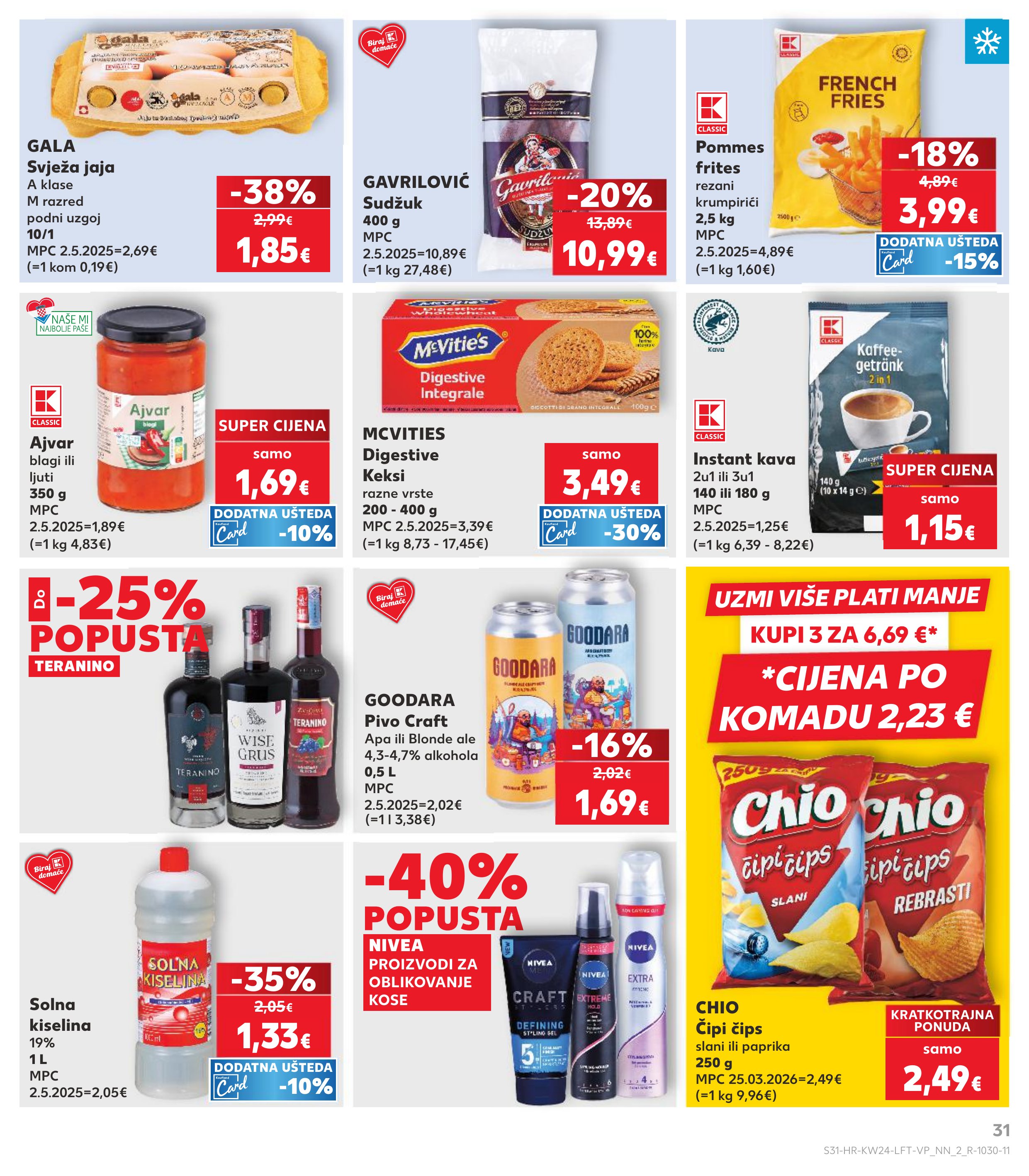 Kaufland katalog — stranica 31 (vrijedi 10. 06. 2026.–16. 06. 2026.)