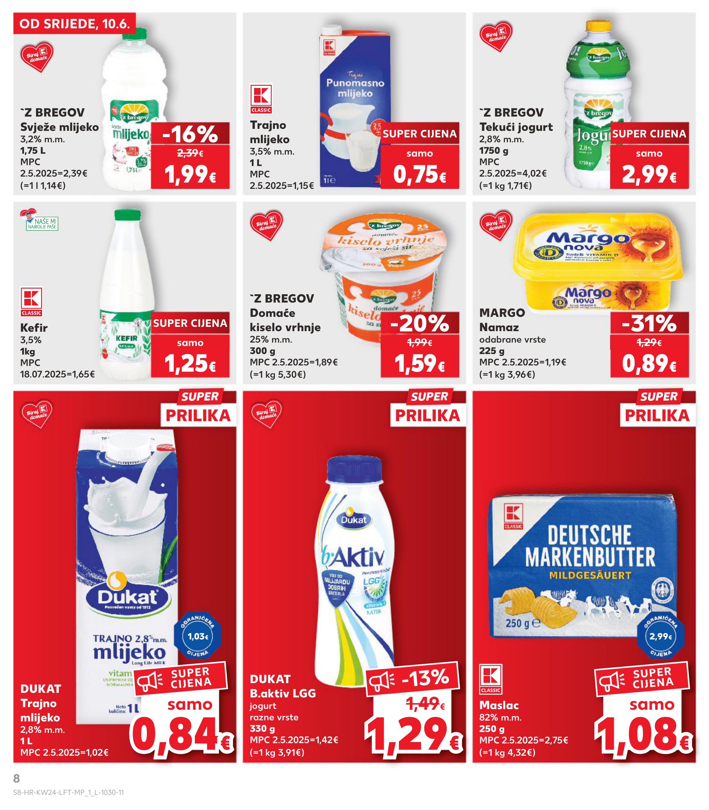 Kaufland katalog — stranica 8 (vrijedi 10. 06. 2026.–16. 06. 2026.)