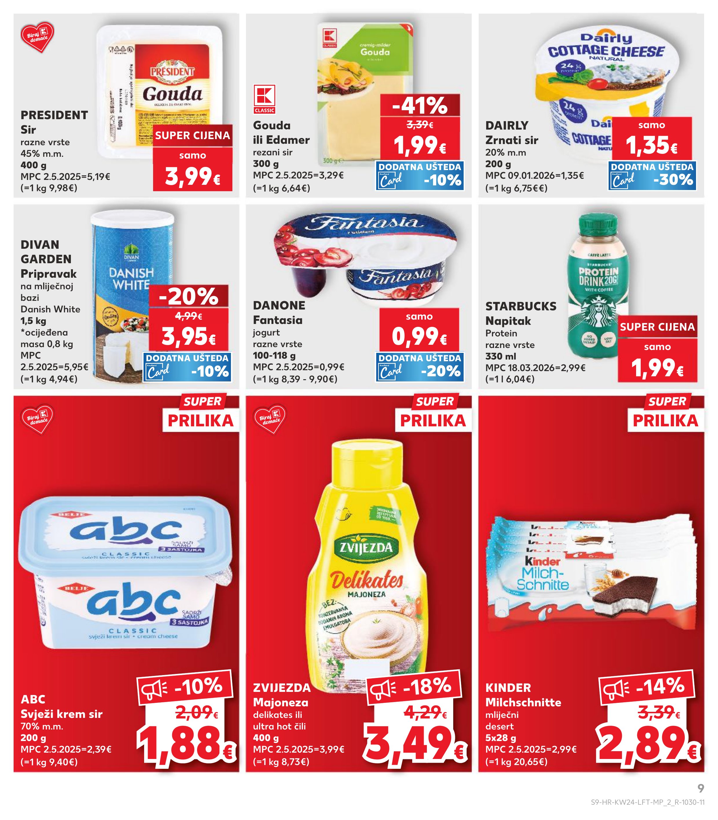Kaufland katalog — stranica 9 (vrijedi 10. 06. 2026.–16. 06. 2026.)